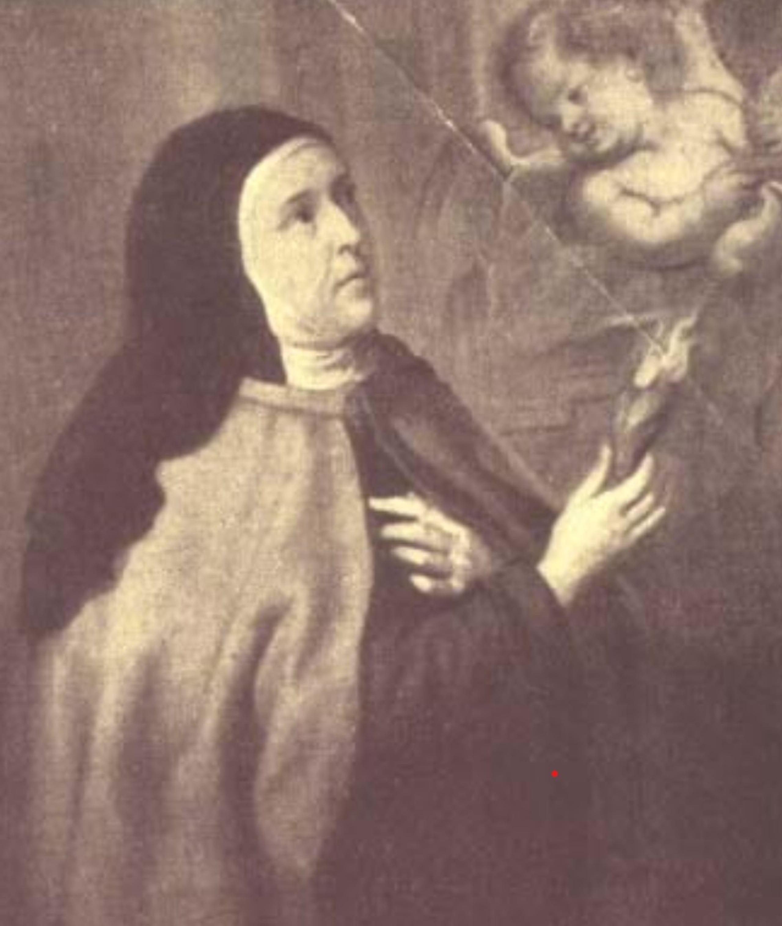 Mientras su cadáver se hallaba aún expuesto, se produjo su primer milagro cuando una carmelita incapaz de caminar besó el cuerpo y se curó.