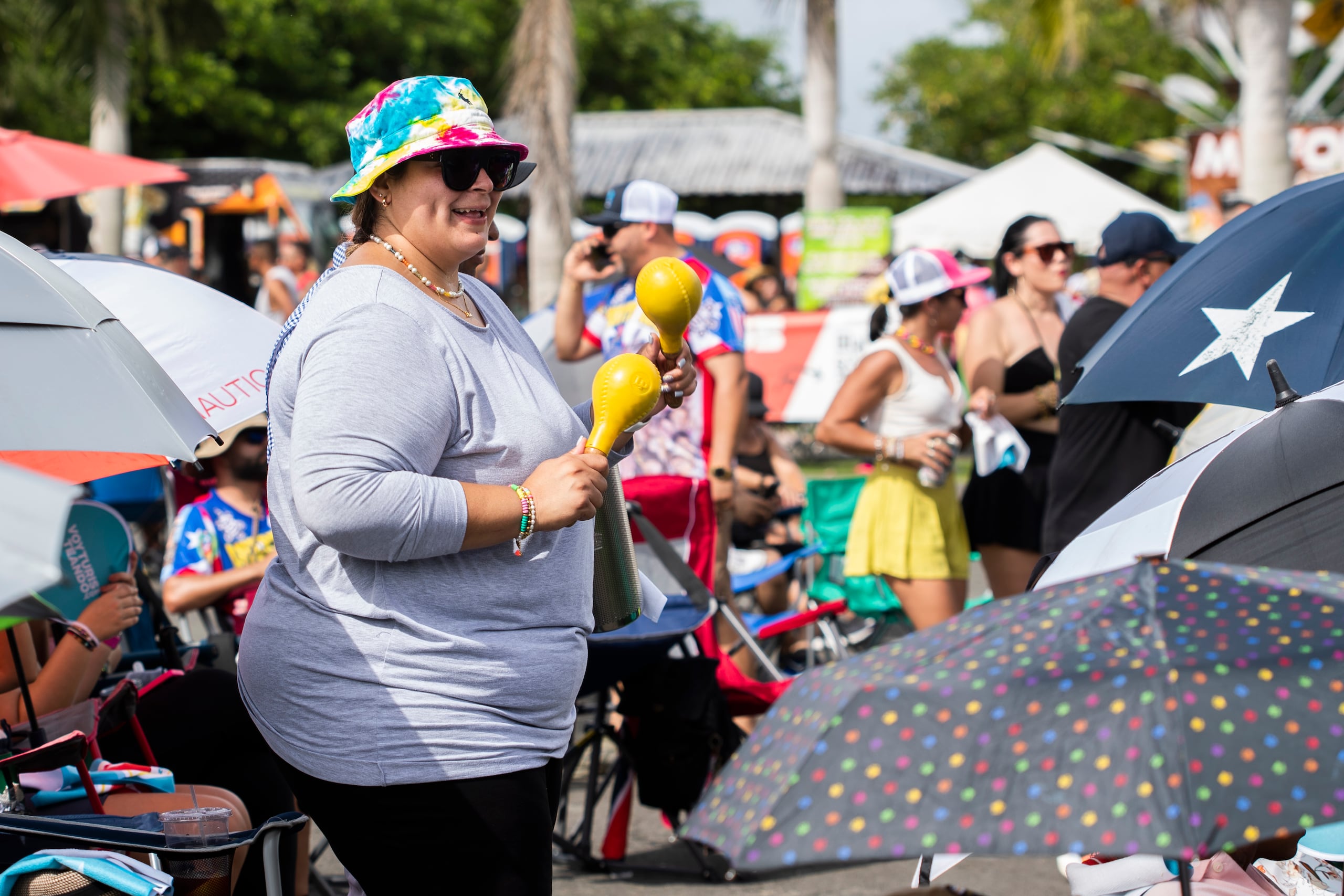 El público se gozó cada momento del evento.