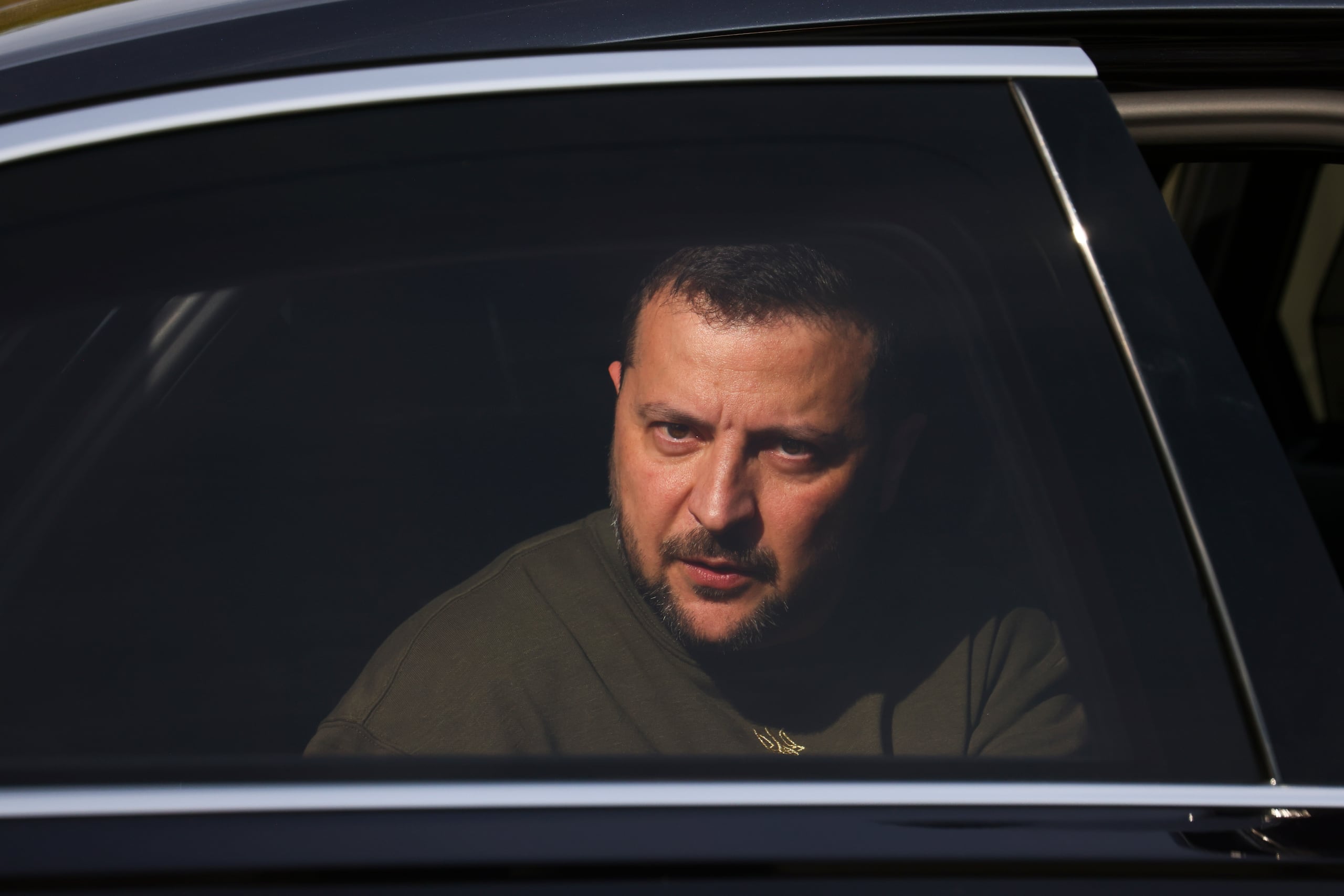 El presidente de Ucrania, Volodimir Zelenski.