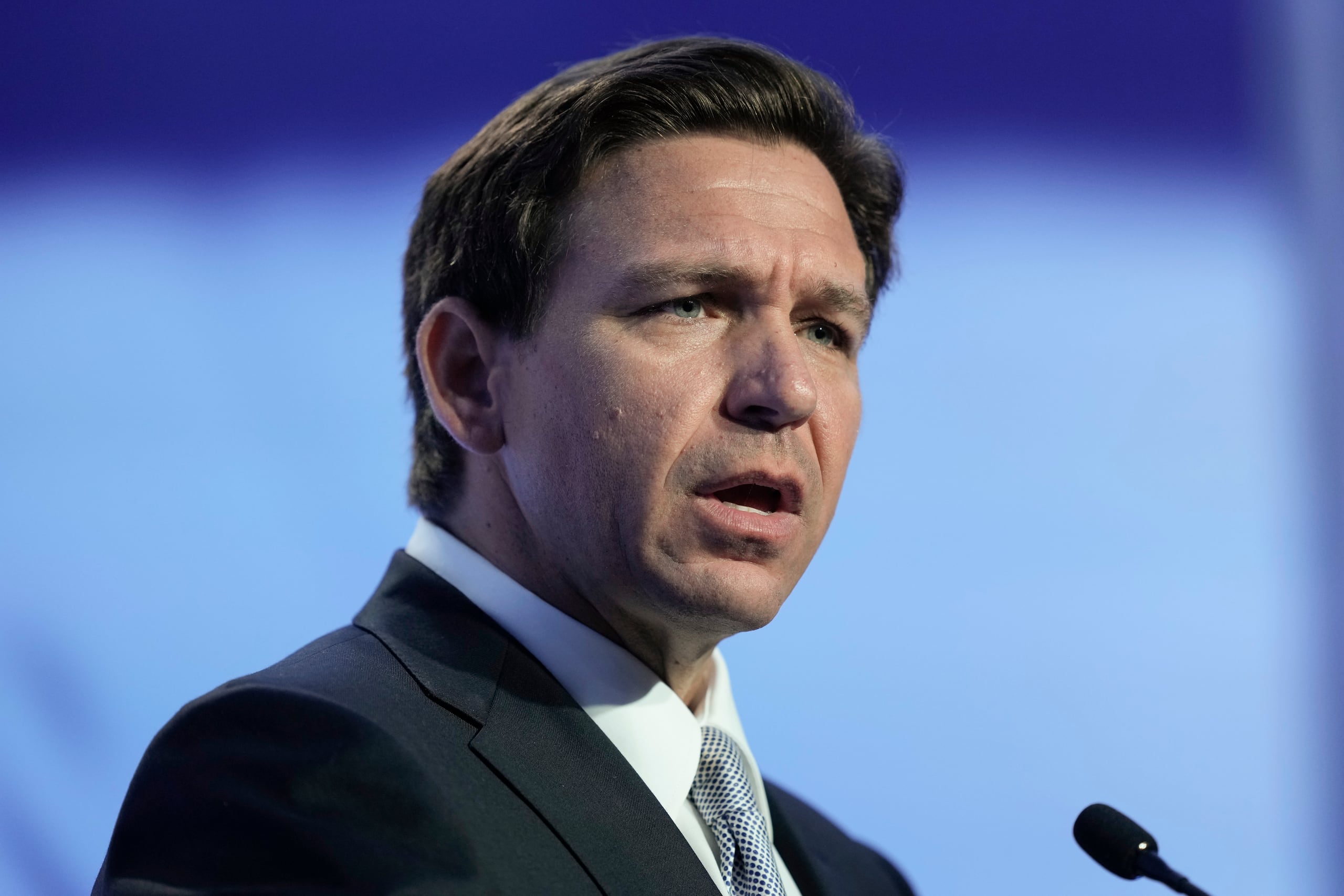 Ron DeSantis, gobernador de Florida.