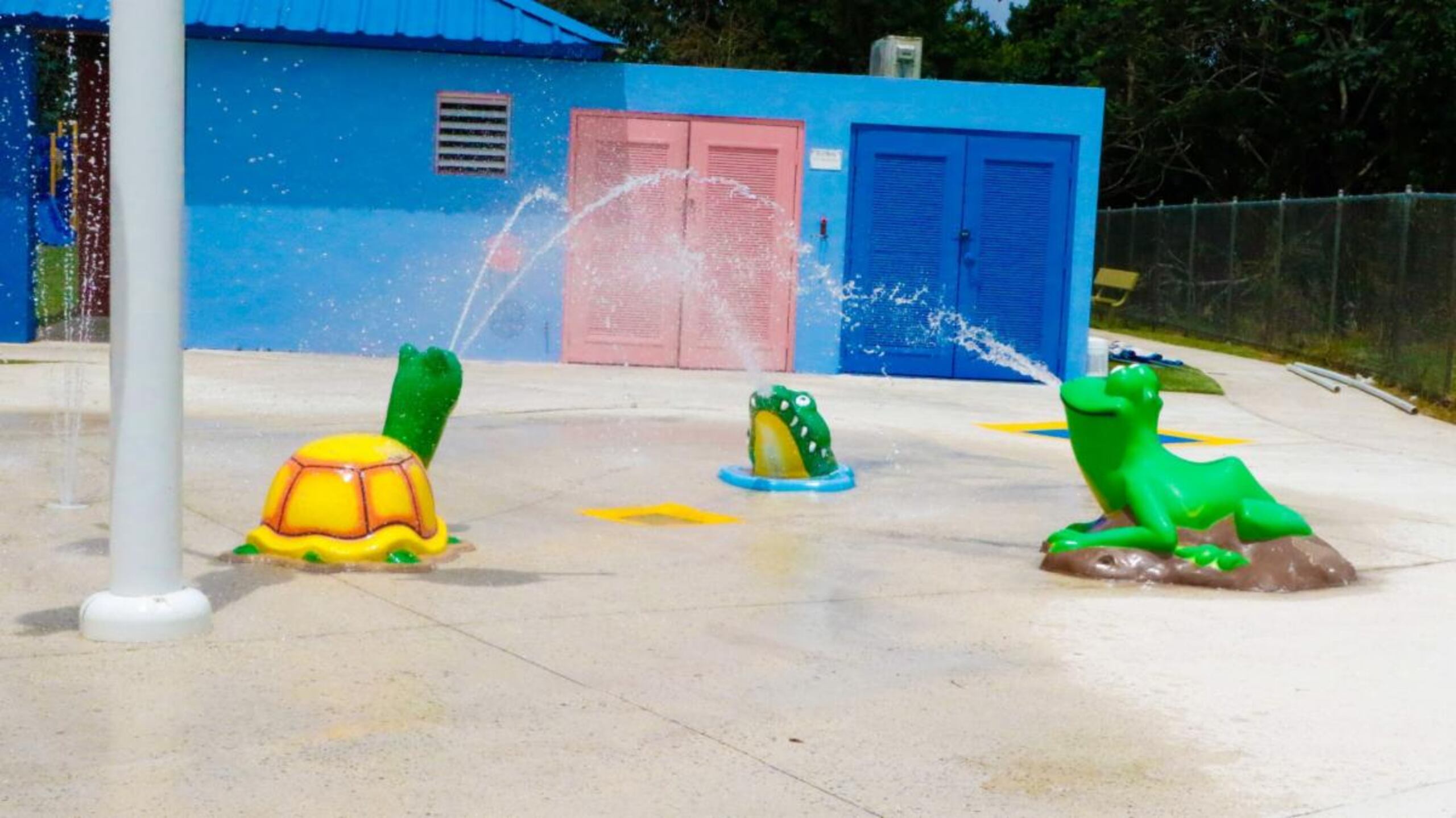 Los Chorritos Water Park en Cidra.