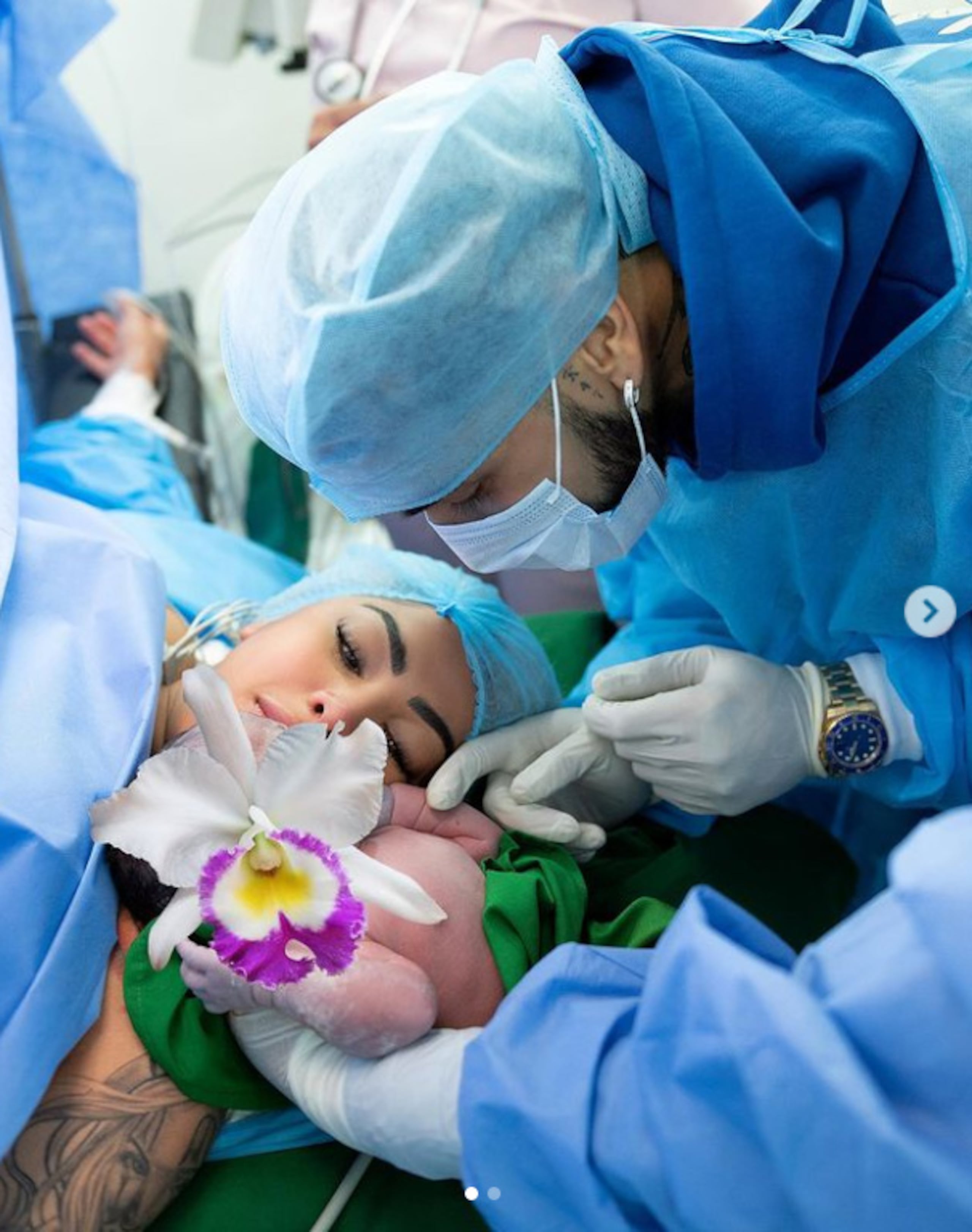 Nació Cattleya, la hija de Anuel y Yailin
