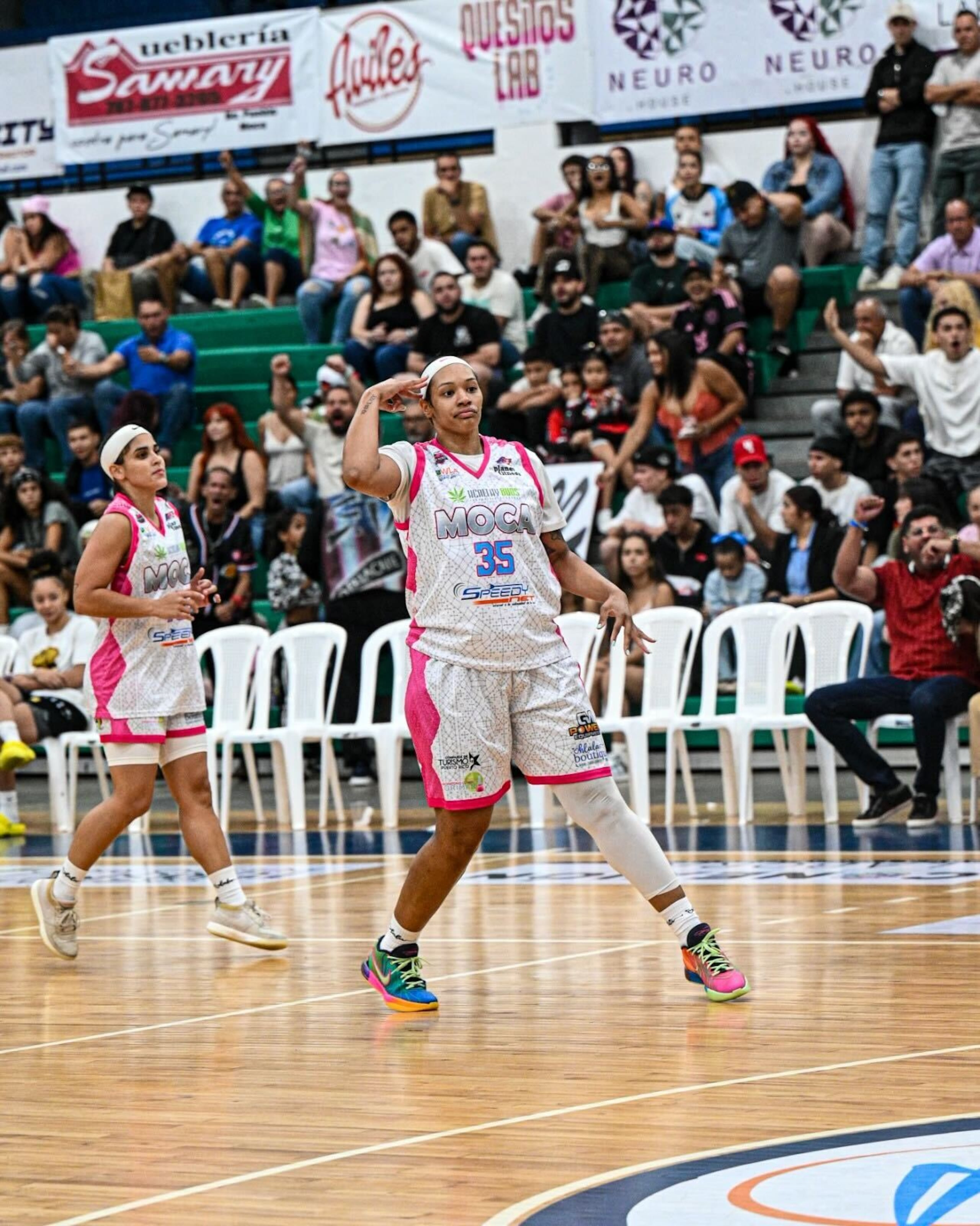 Alexis Jennings, refuerzo de las Explosivas de Moca.