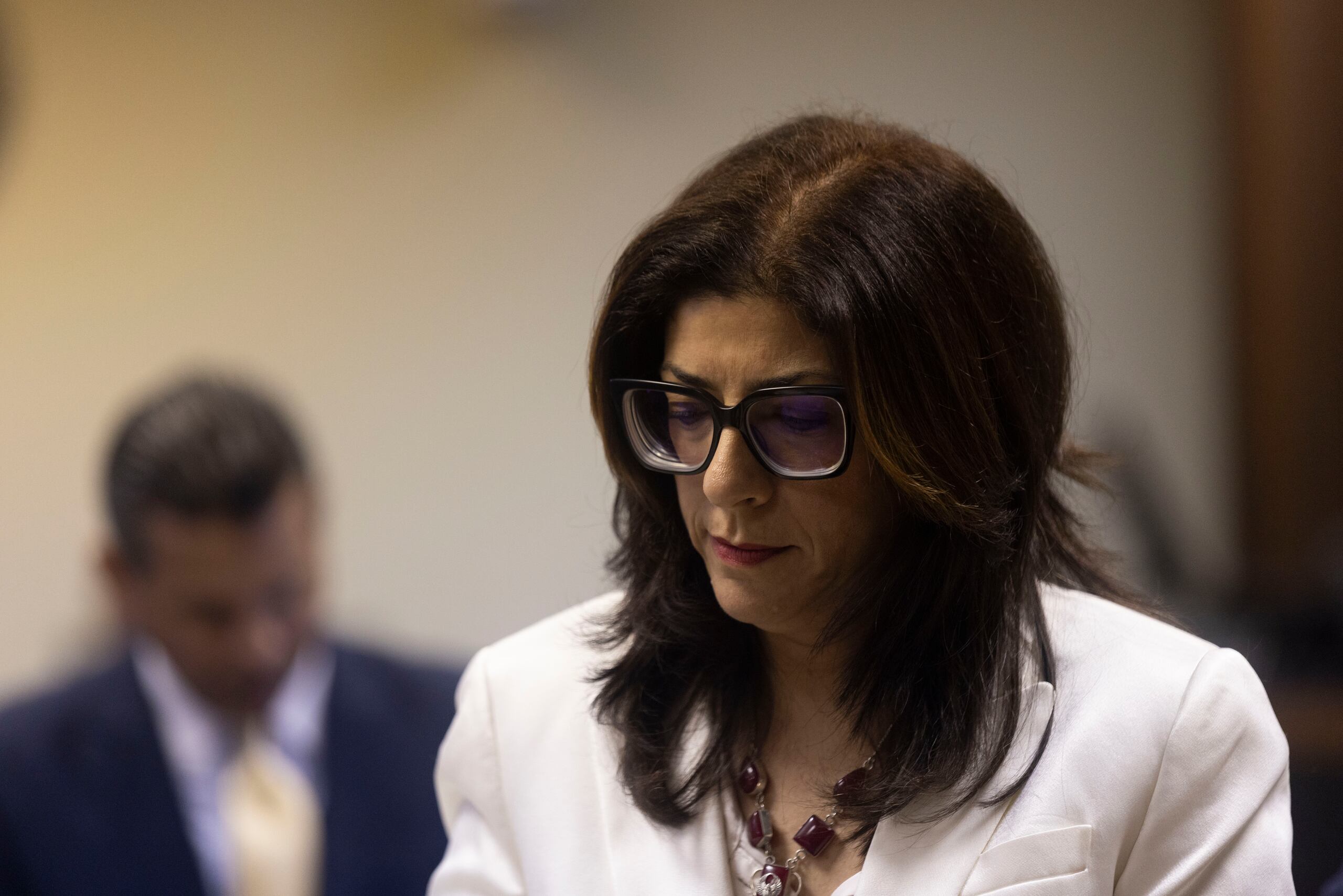 La representante  Mariana Nogales fue una de las descalificadas.