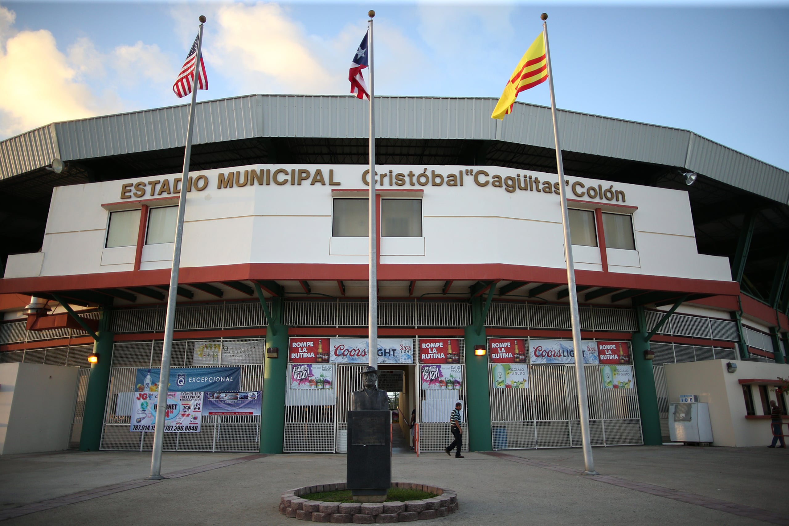 El estadio Cristobal “Cagüitas” Colón en San Lorenzo.