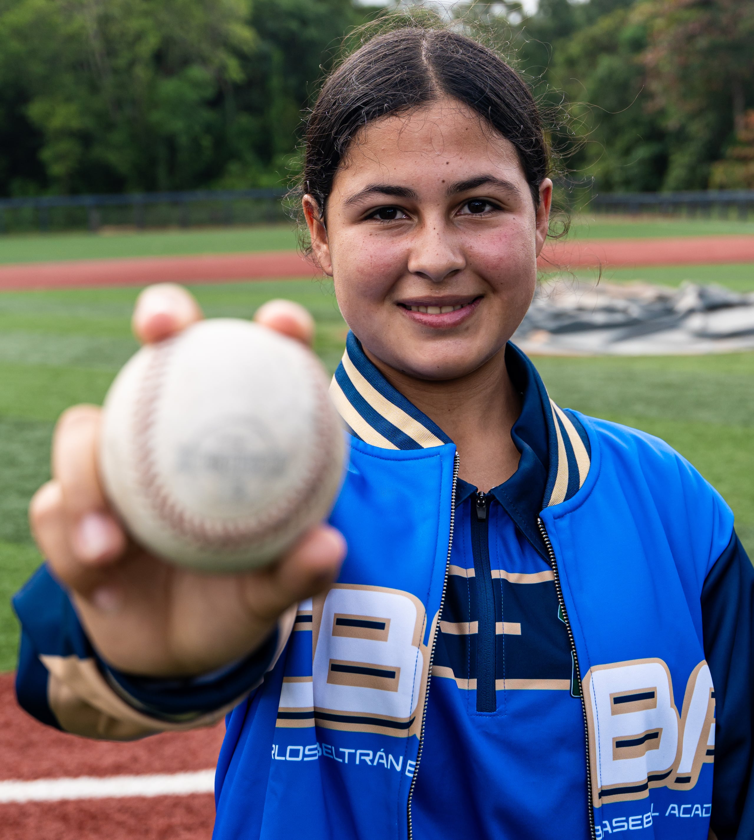 Charmariel Santiago Pabón es natural del pueblo de Florida y tiene 14 años.