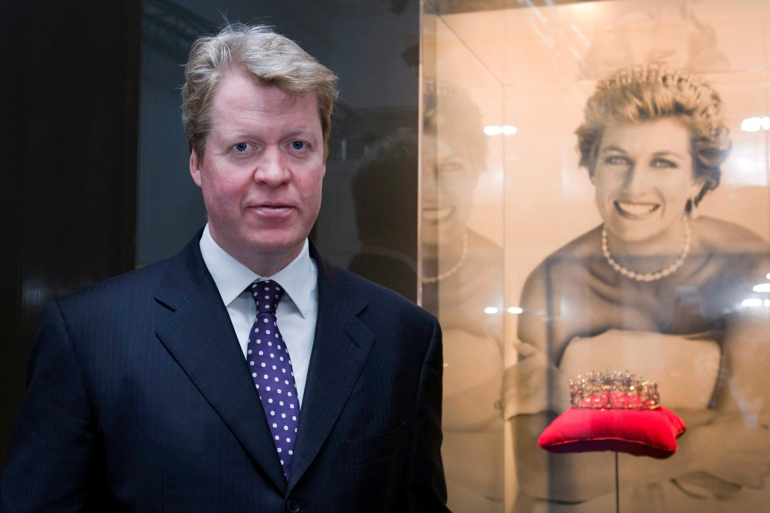 El conde Charles Spencer, hermano de la princesa Diana de Gales.