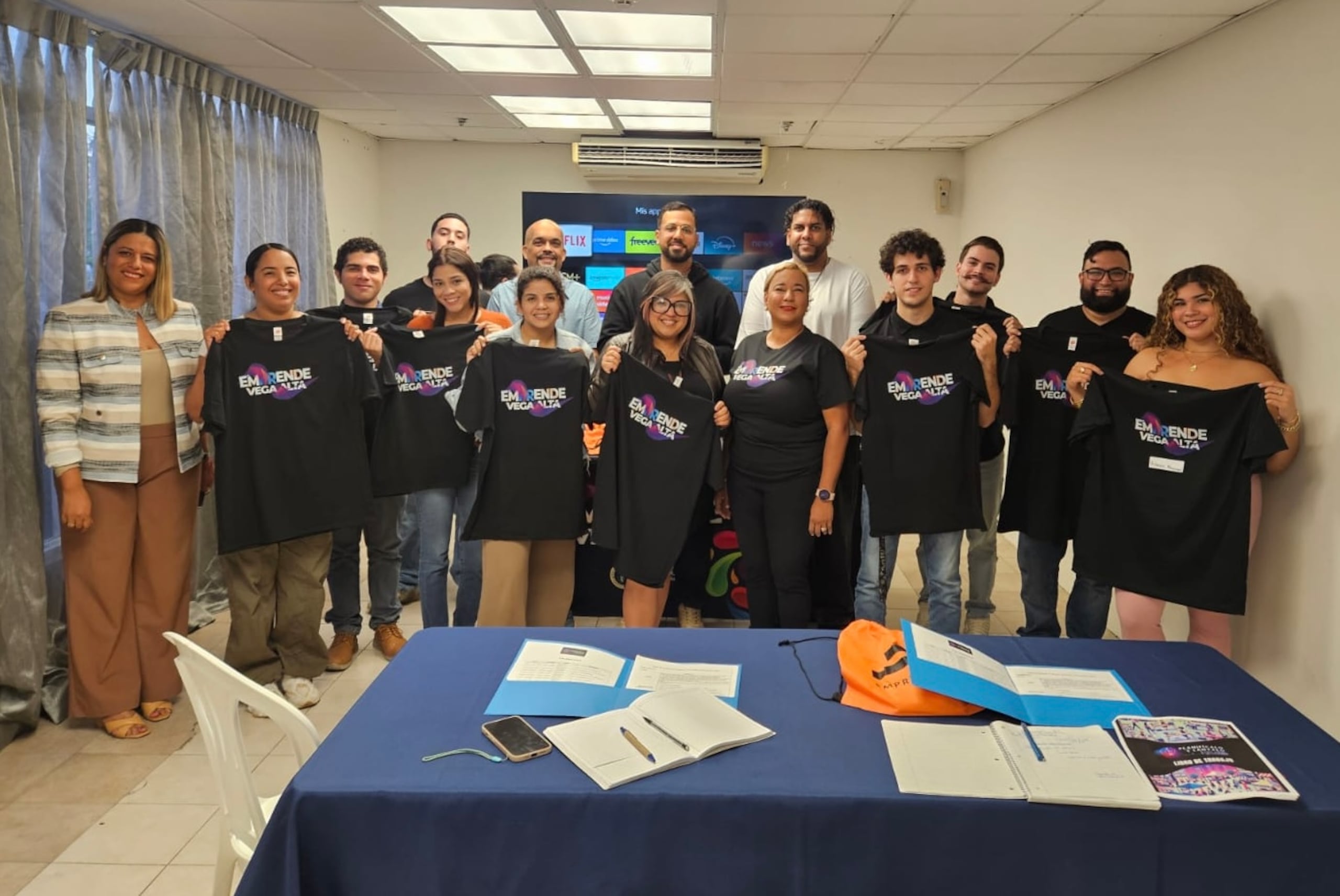 Los talleres se llevarán a cabo en el Centro de Recepciones de Vega Alta a partir del mes de abril y culminarán el 10 de junio, con el evento de clausura “Demo Day”.