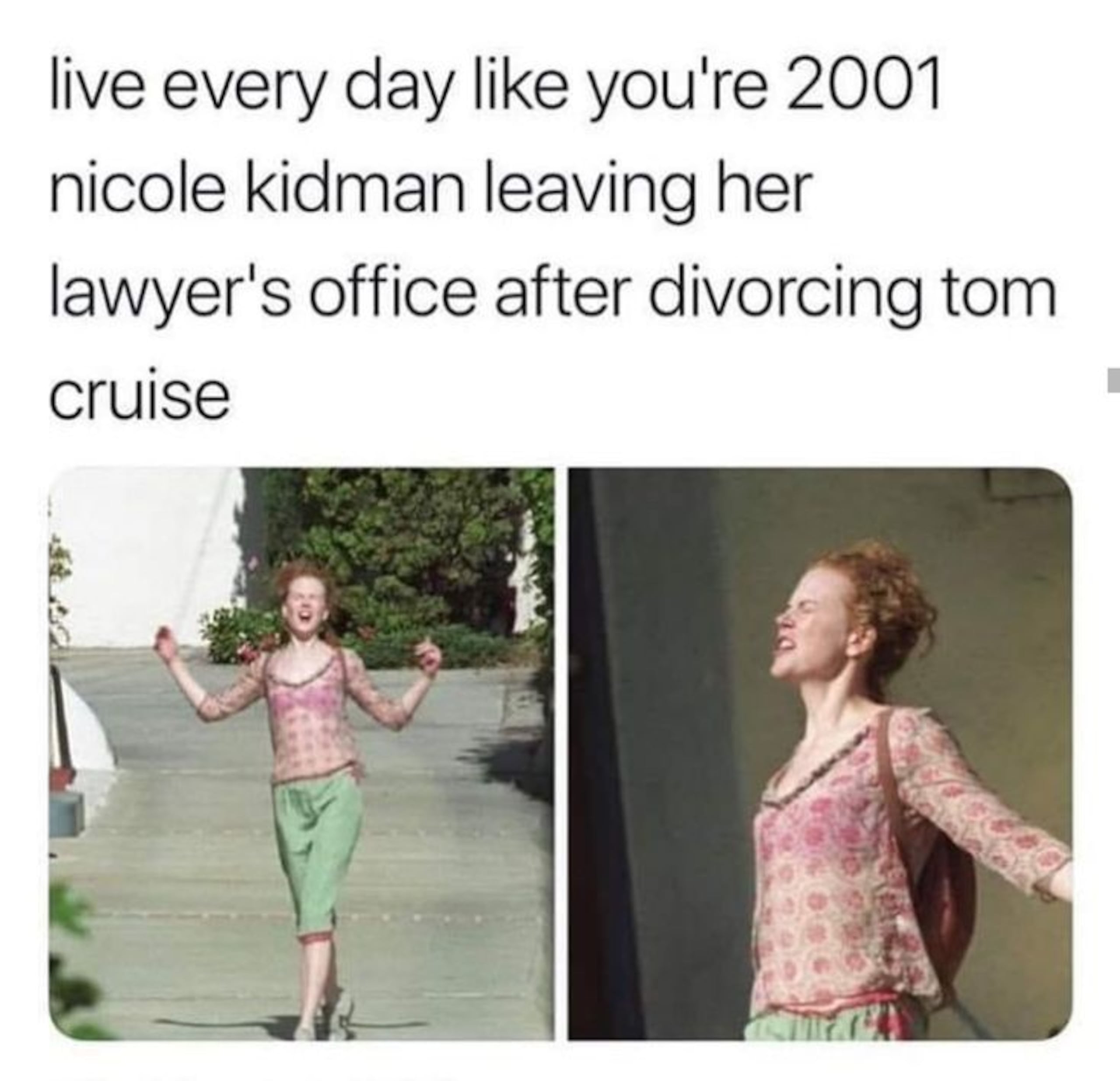 Meme de Nicole Kidman.