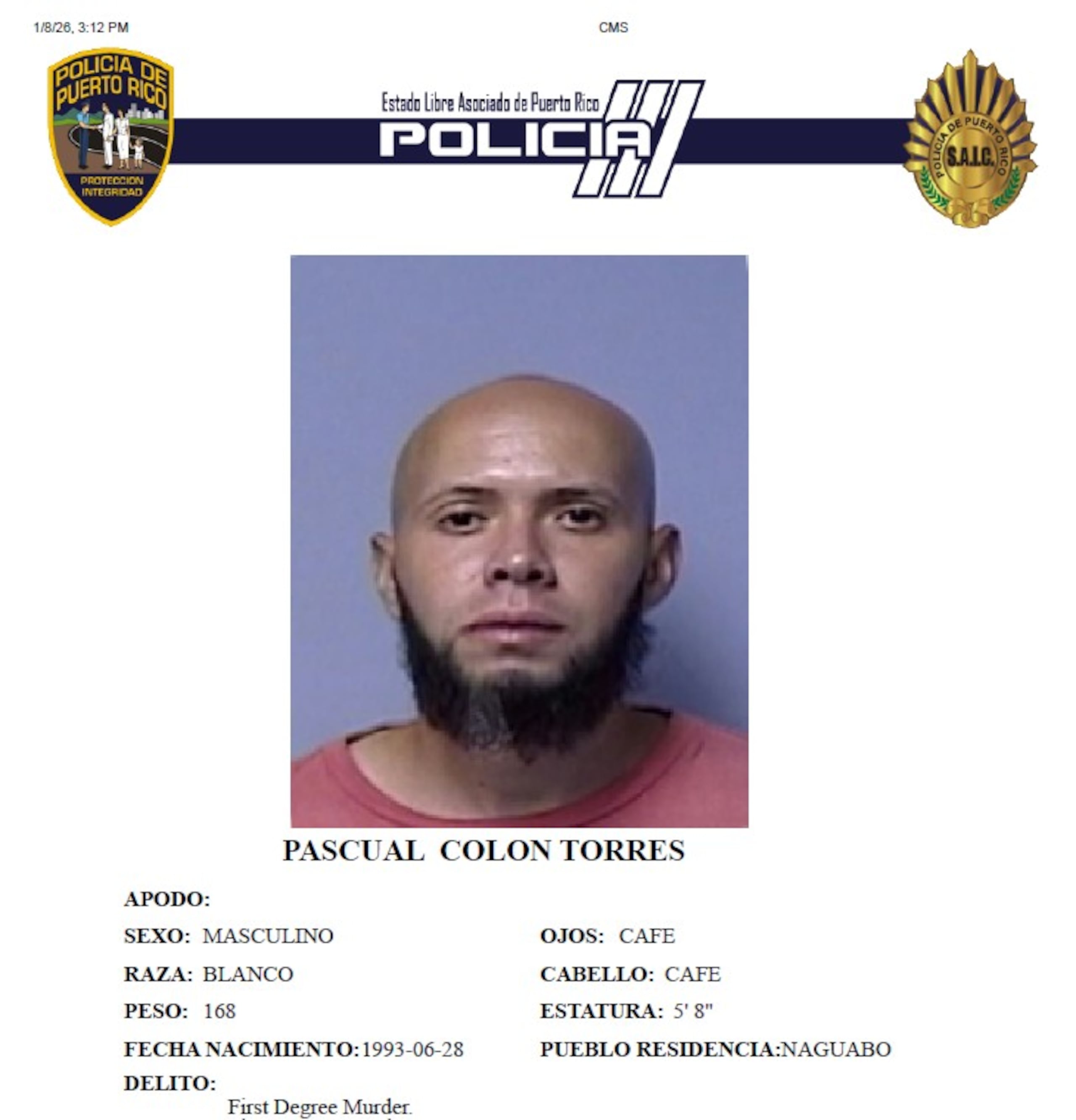 Pascual Colón Torres.