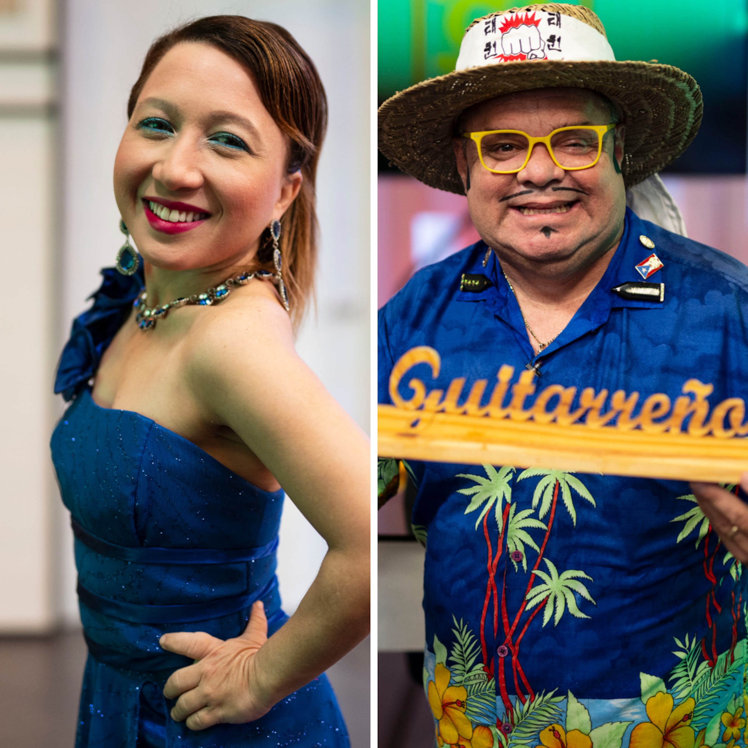 El abogado de la presentadora Karla Michelle Sánchez (izquierda) asegura que la petición judicial contra el actor Alfonso Alemán, mejor conocido como "El Guitarreño", surgió tras un incidente que ocurrió el martes en la transmisión del programa "Pégate al mediodía".