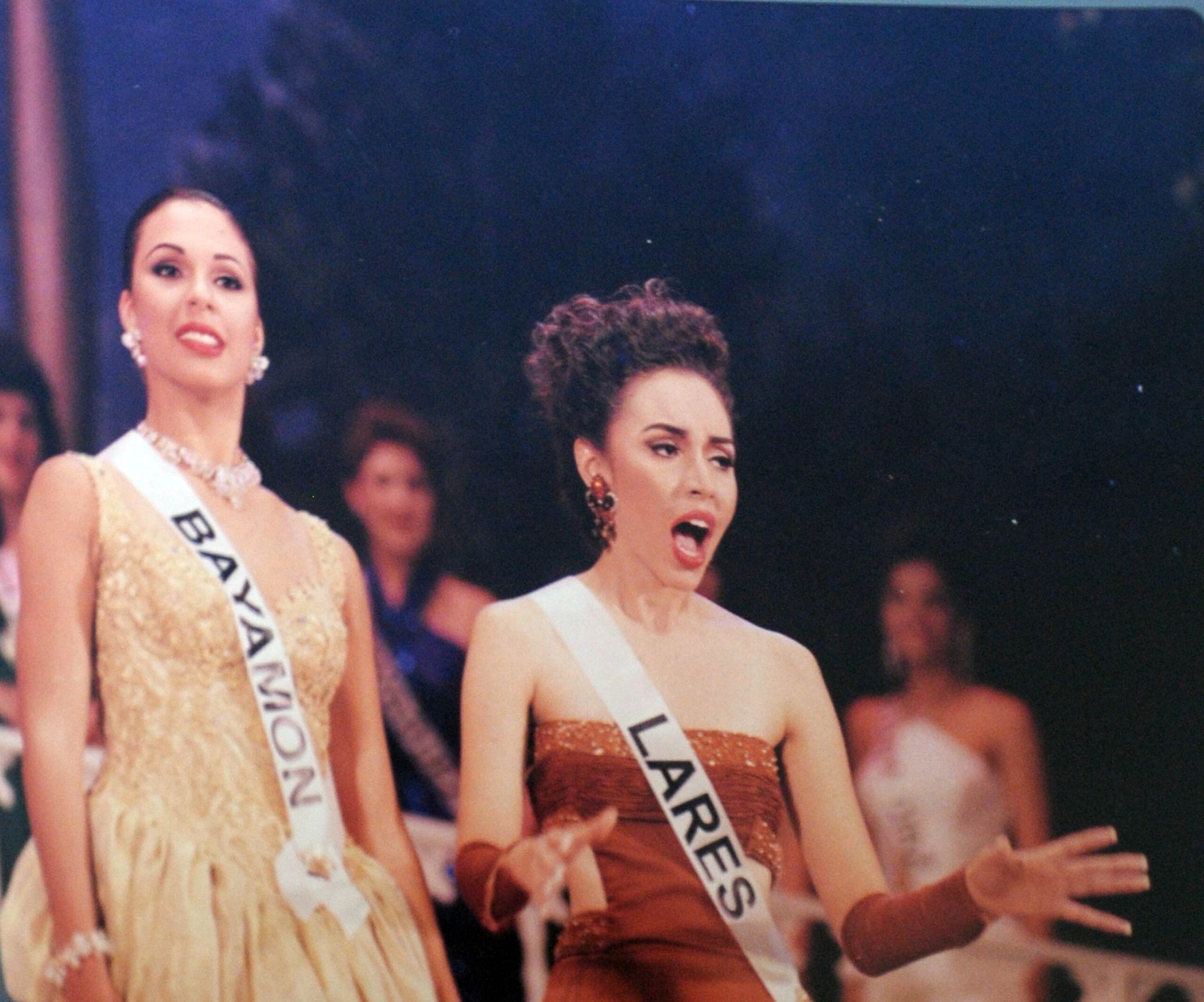 María del Rocío Arroyo se coronó como Miss Puerto Rico en 1996.