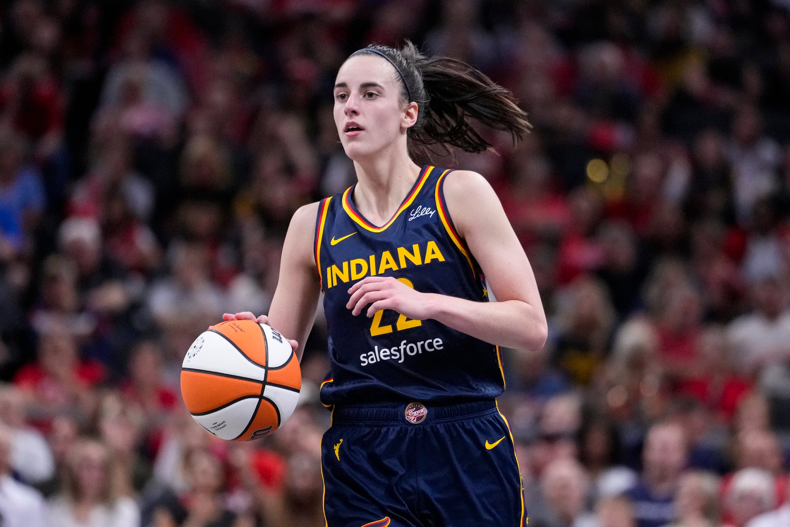 Caitlin Clark, de las Indiana Fever.
