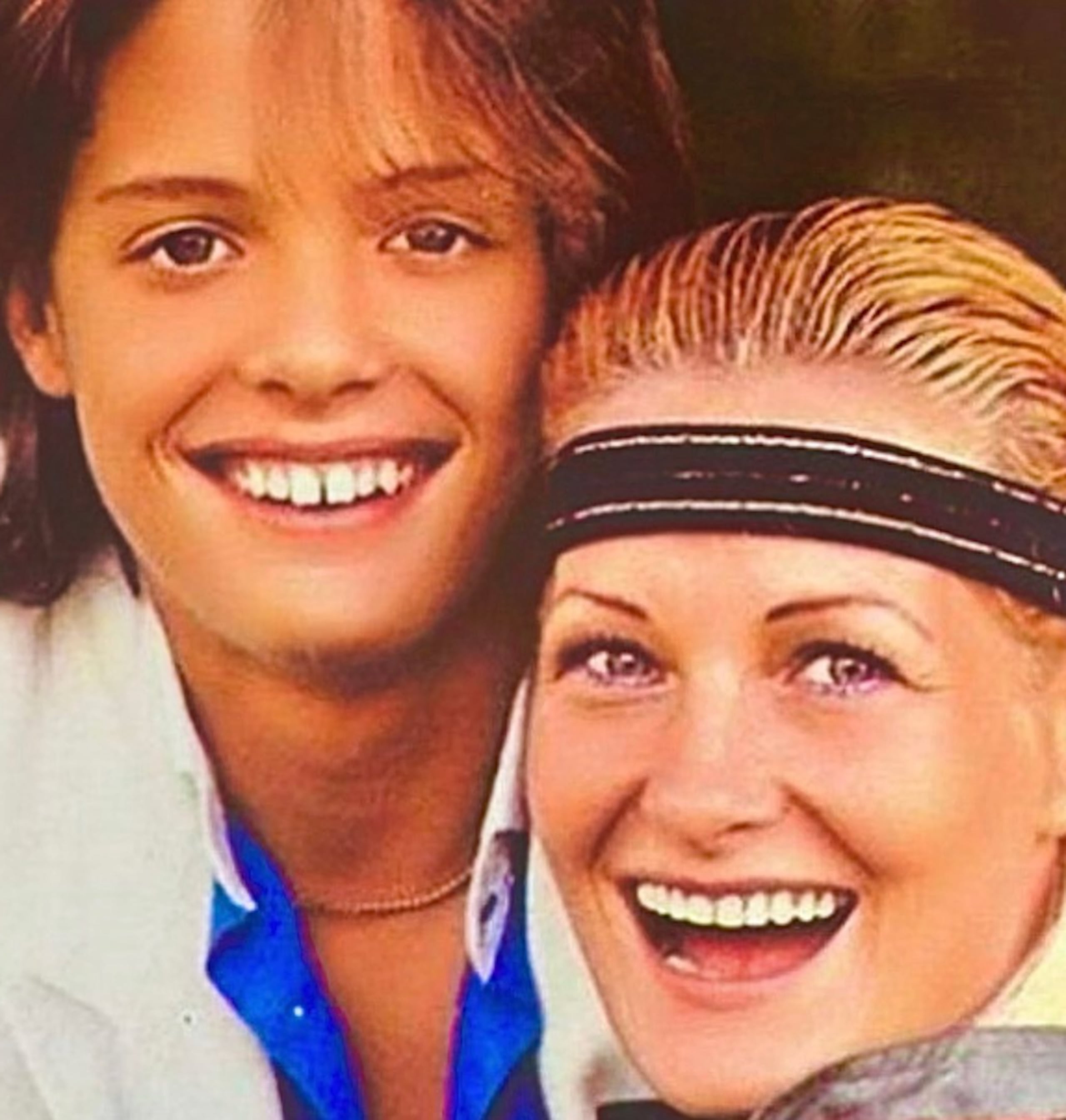 Luis Miguel y su madre.