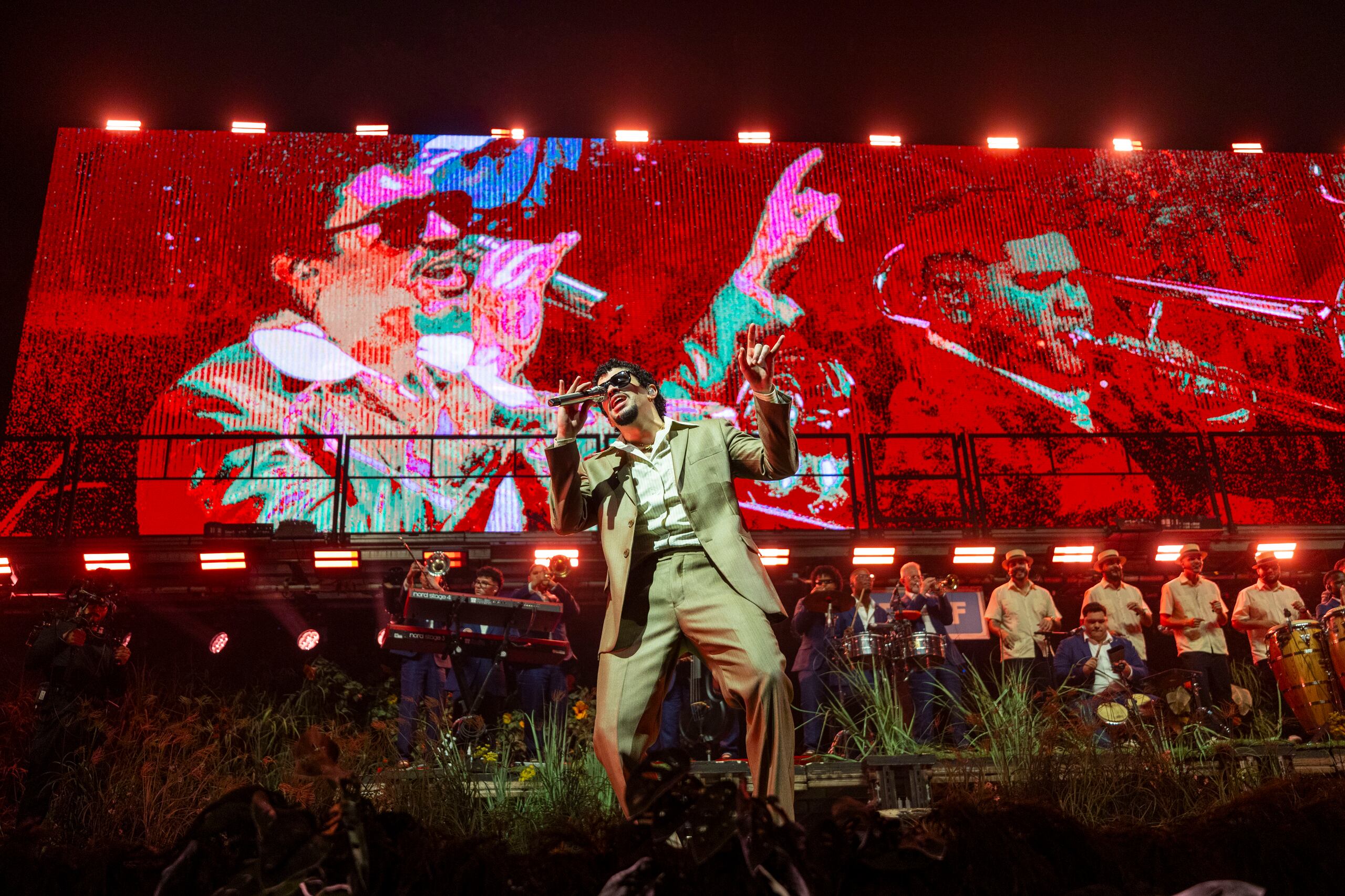 Bad Bunny comenzó su residencia musical el 11 de julio.