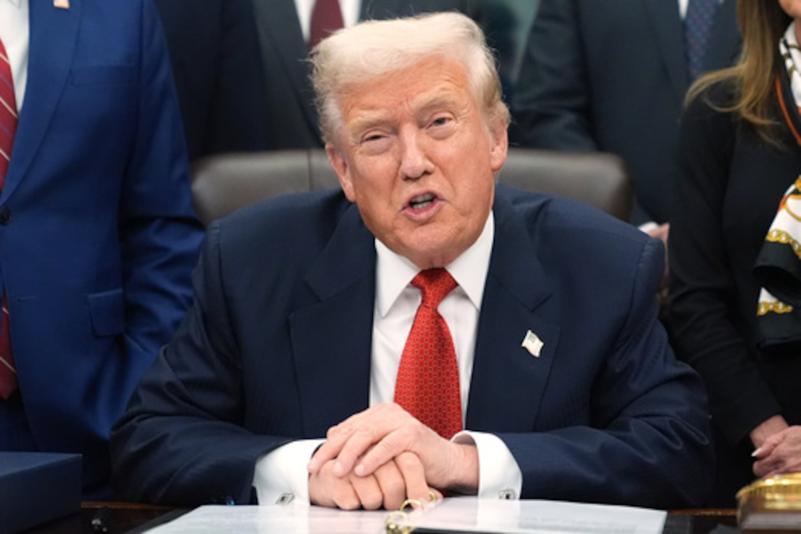 El presidente Donald Trump (Foto AP/Jacquelyn Martin)