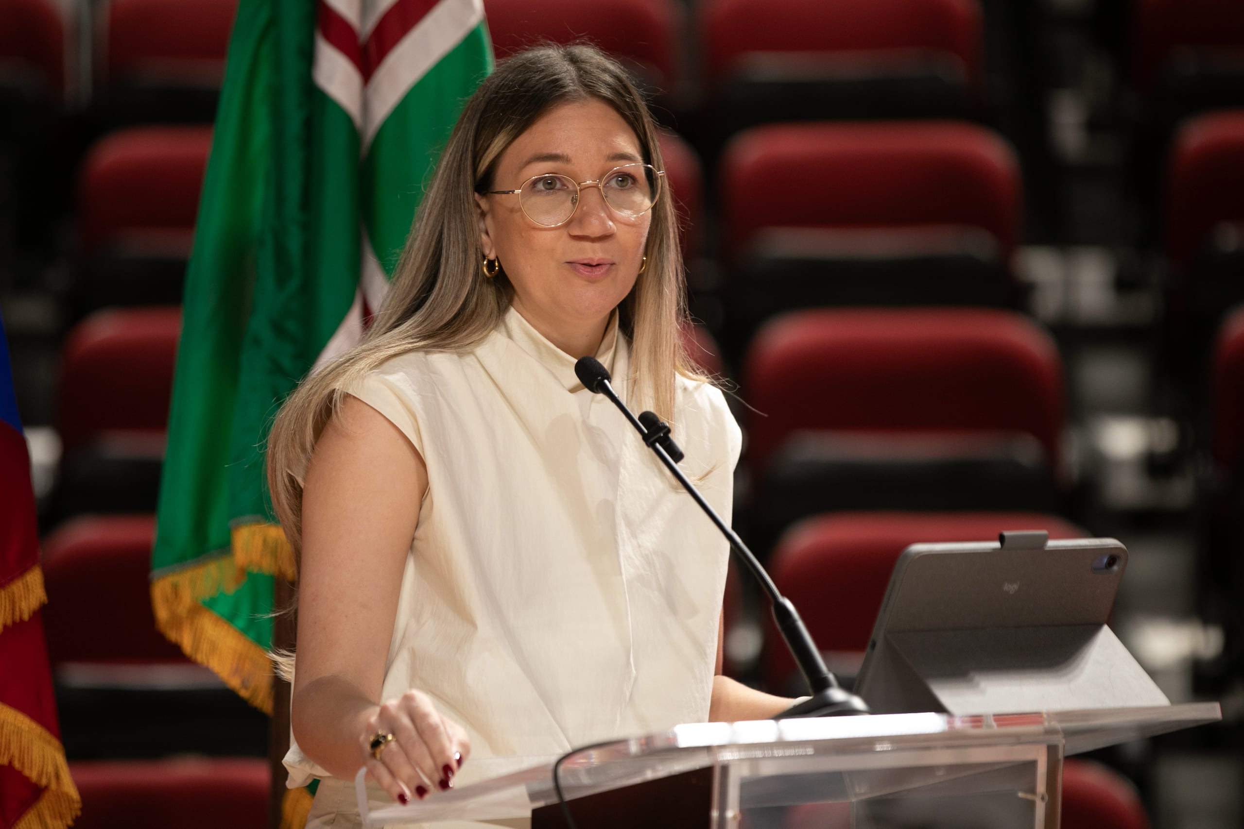 Milvia Ramírez Rivera, gerencial de Brand Studio de GFR Media, habla sobre el programa Junte Boricua que es parte de las marcas que apoya el montaje del Festival Deportivo.