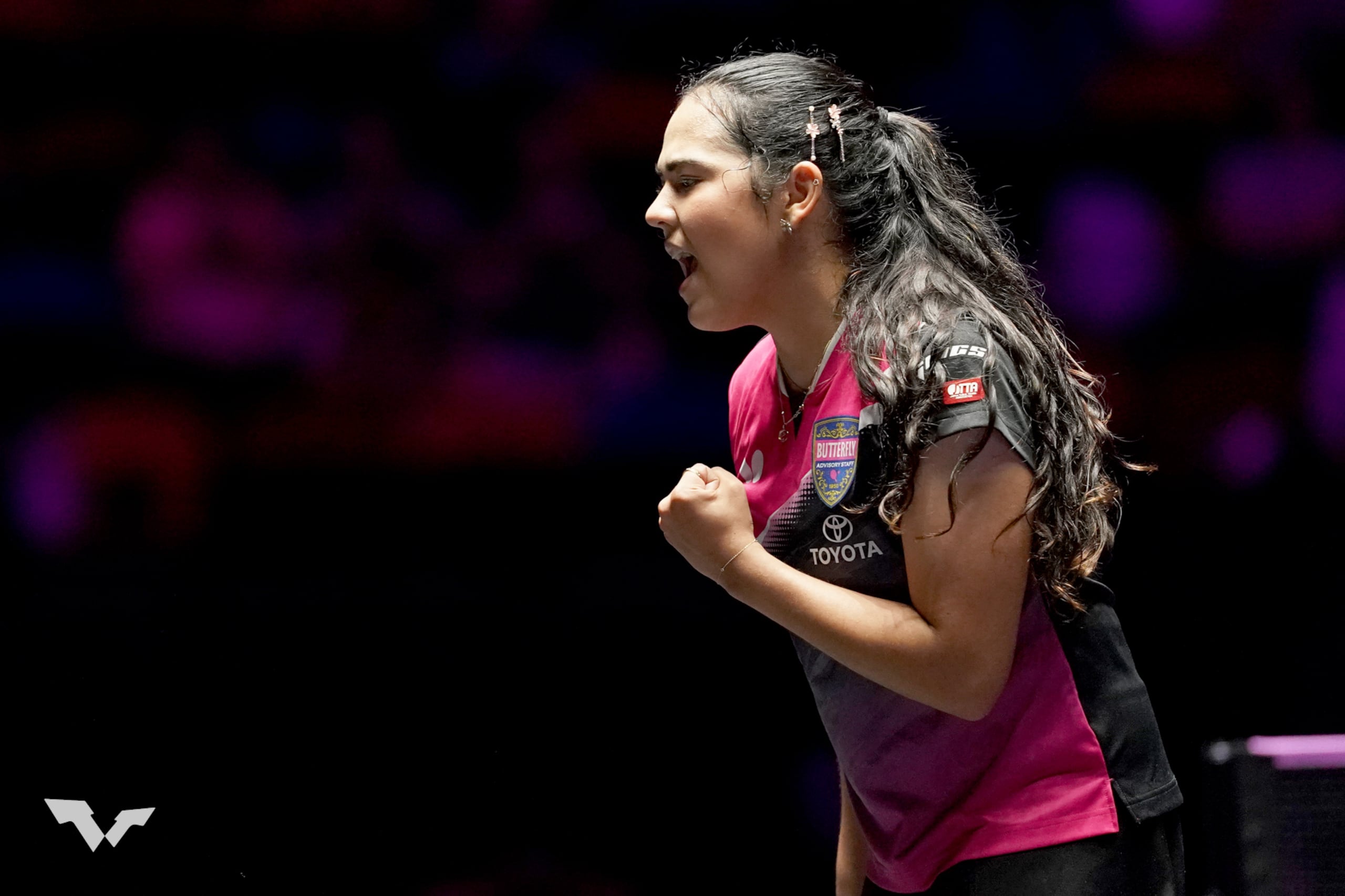 Adriana Díaz ha ganado por primera vez en siete enfrentamientos contra Yidi Wang. (Flickr / WTTGlobal)