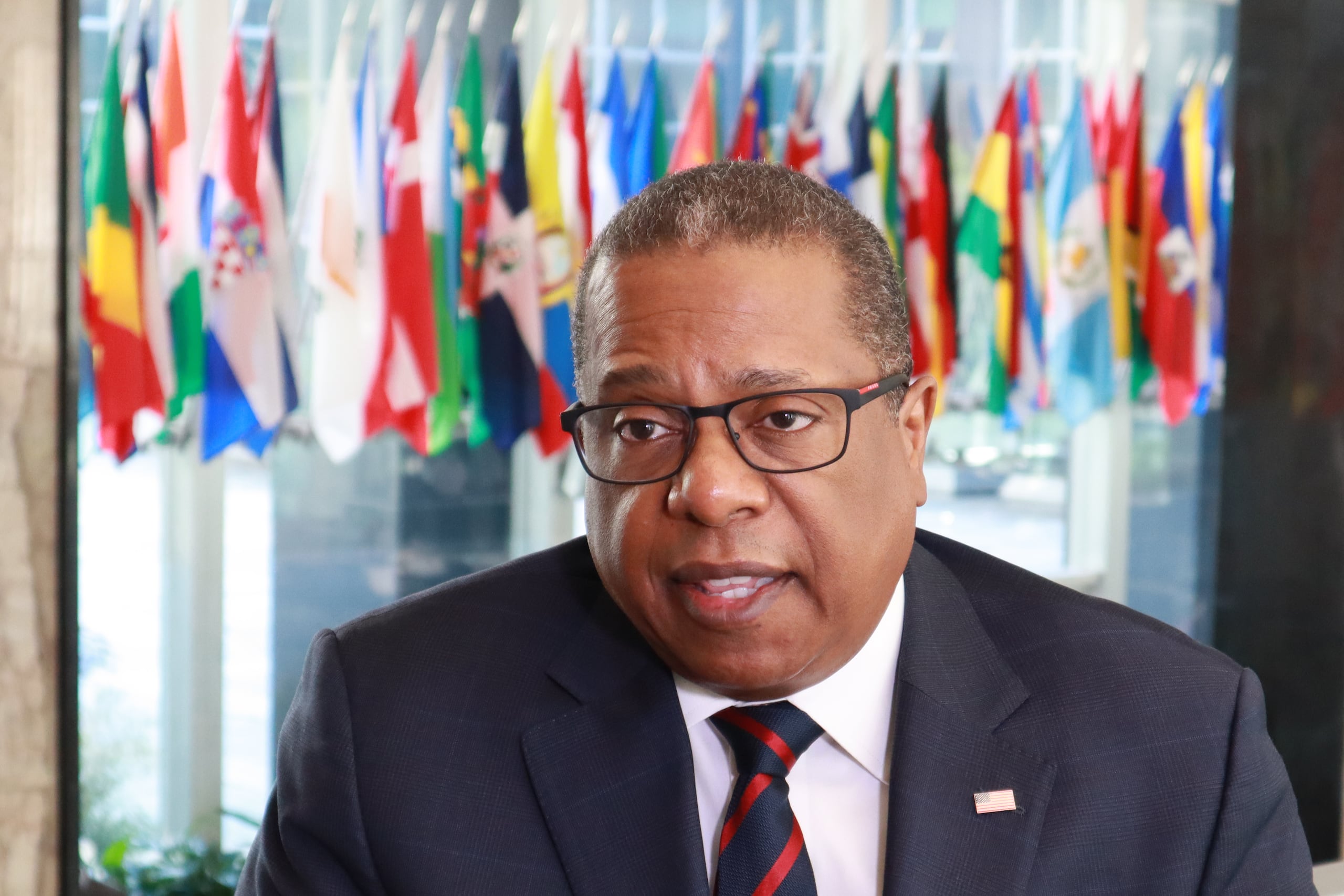 Fotografía de archivo del encargado para América Latina del Departamento de Estado, Brian Nichols. EFE/Octavio Guzmán