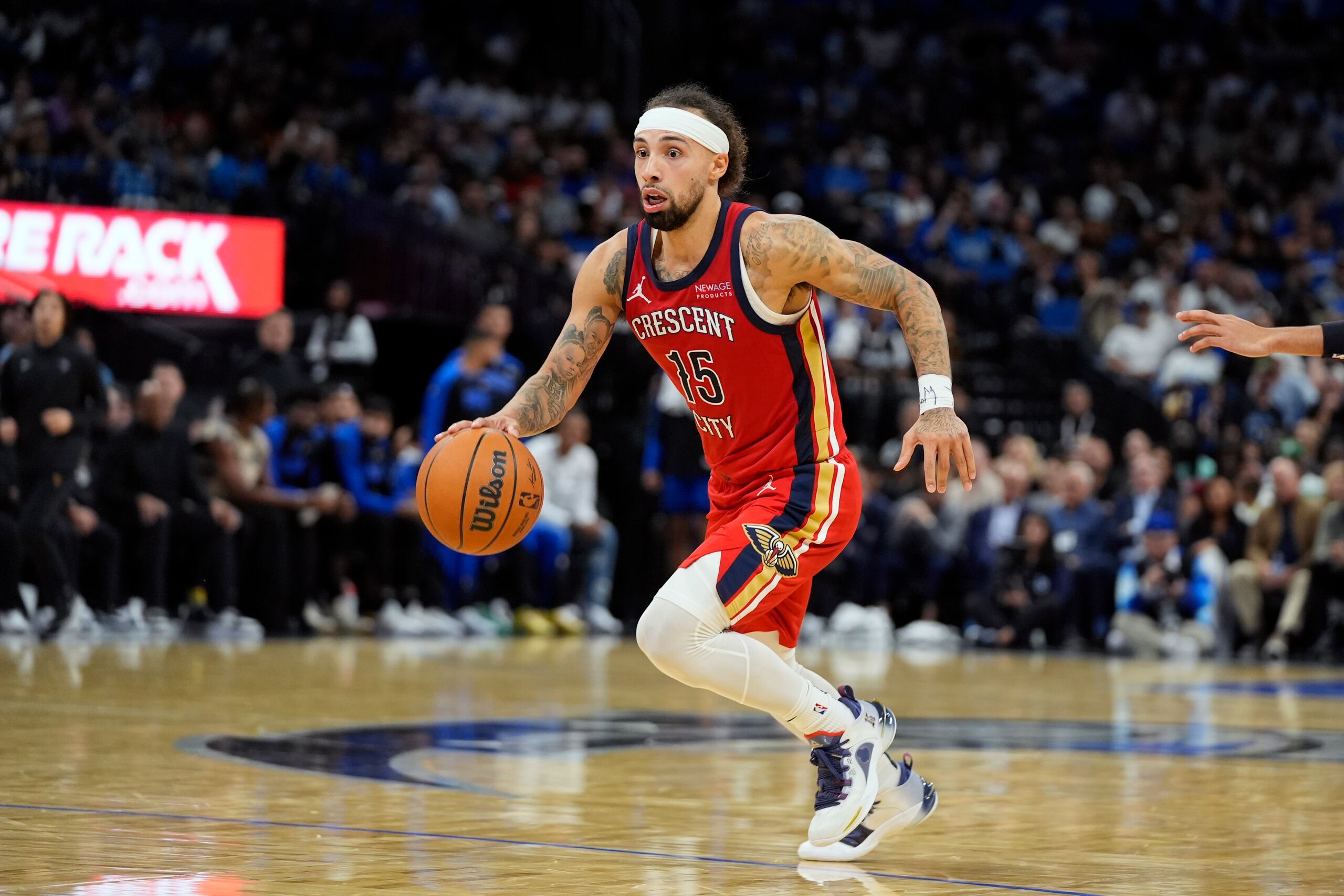 José Alvarado, de los Pelicans de Nueva Orleans.