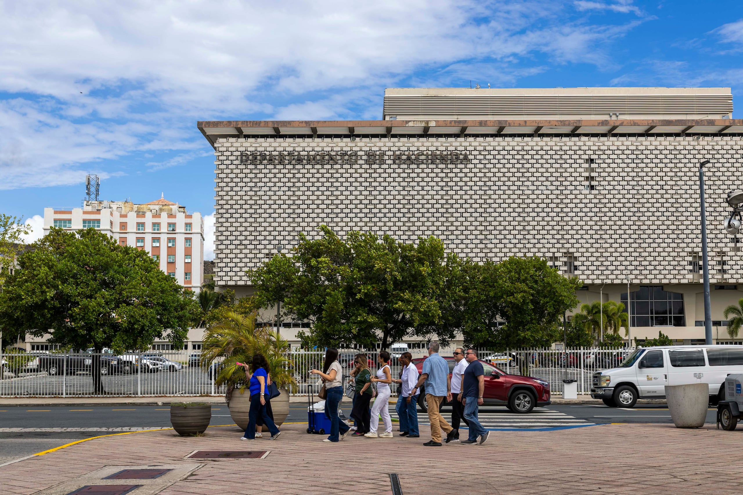 Sede del Departamento de Hacienda, en San Juan.