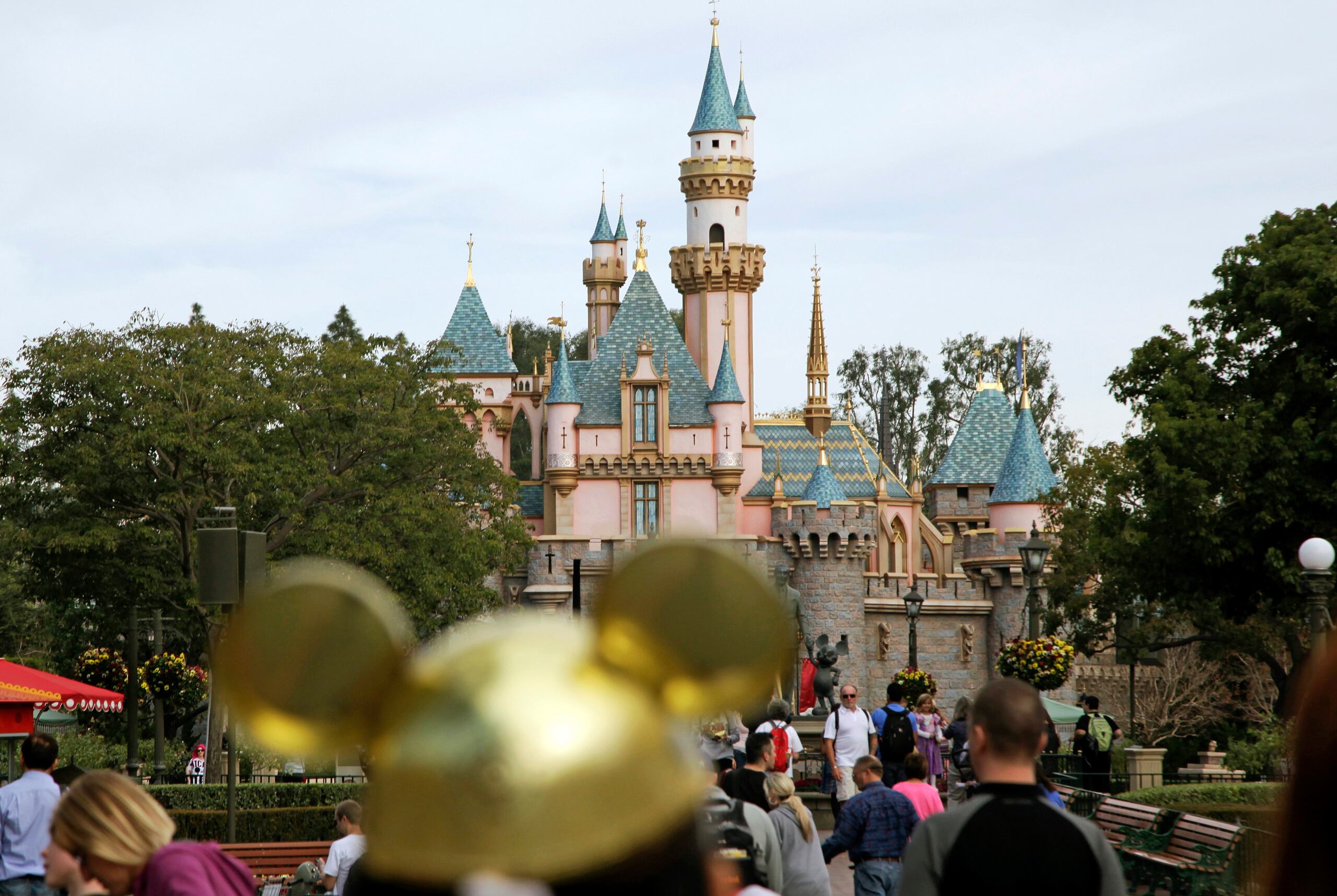 El Castillo de la Bella Durmiente en el Disneyland Resort en Anaheim, California.