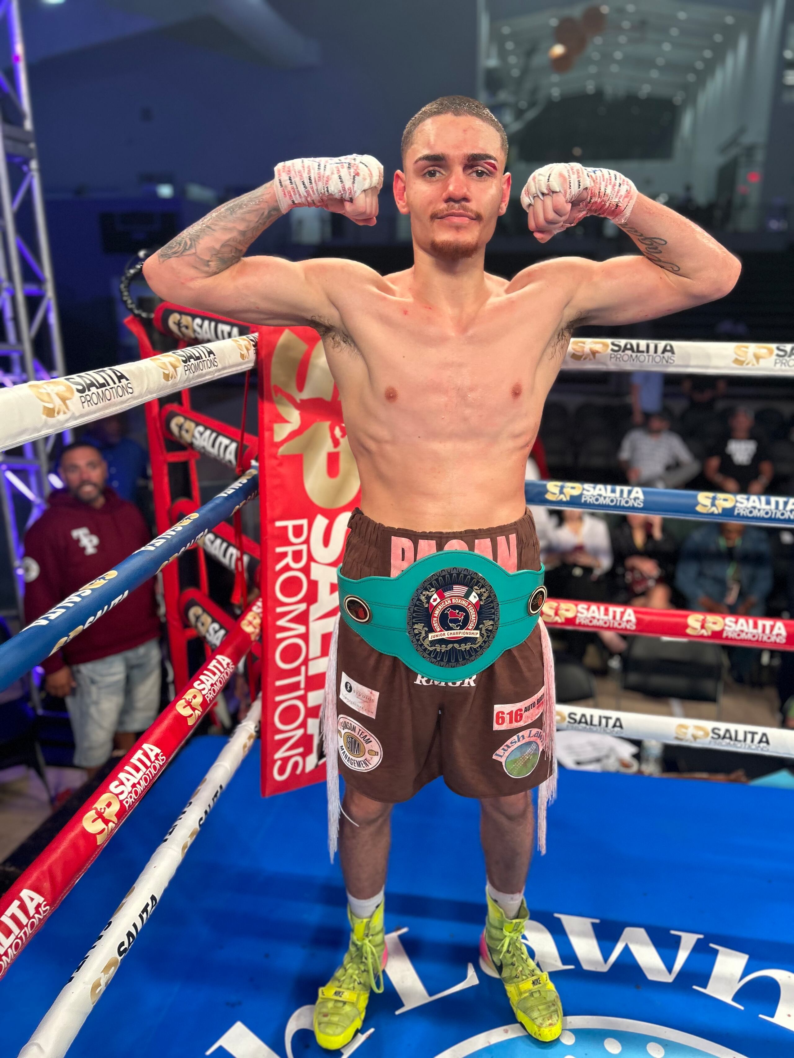 Joshua James Pagán es un puertorriqueño oriundo de Grand Rapids, Michigan. (Salita Promotions)