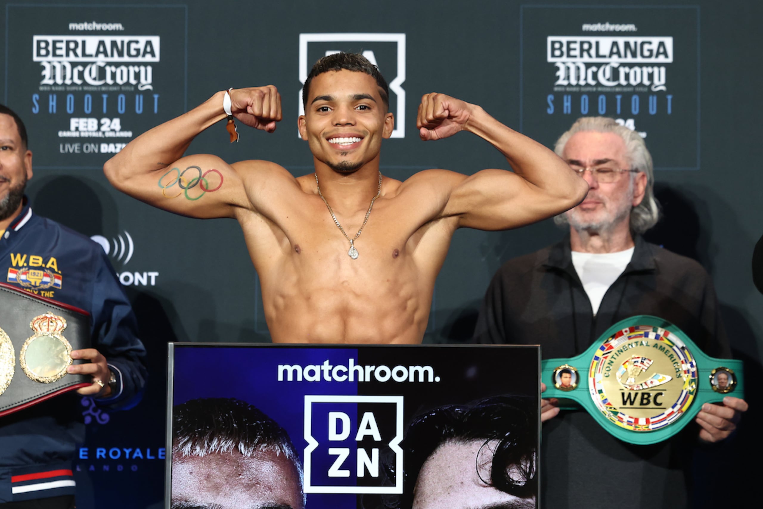 Yankiel Rivera marcó 111.8 libras.