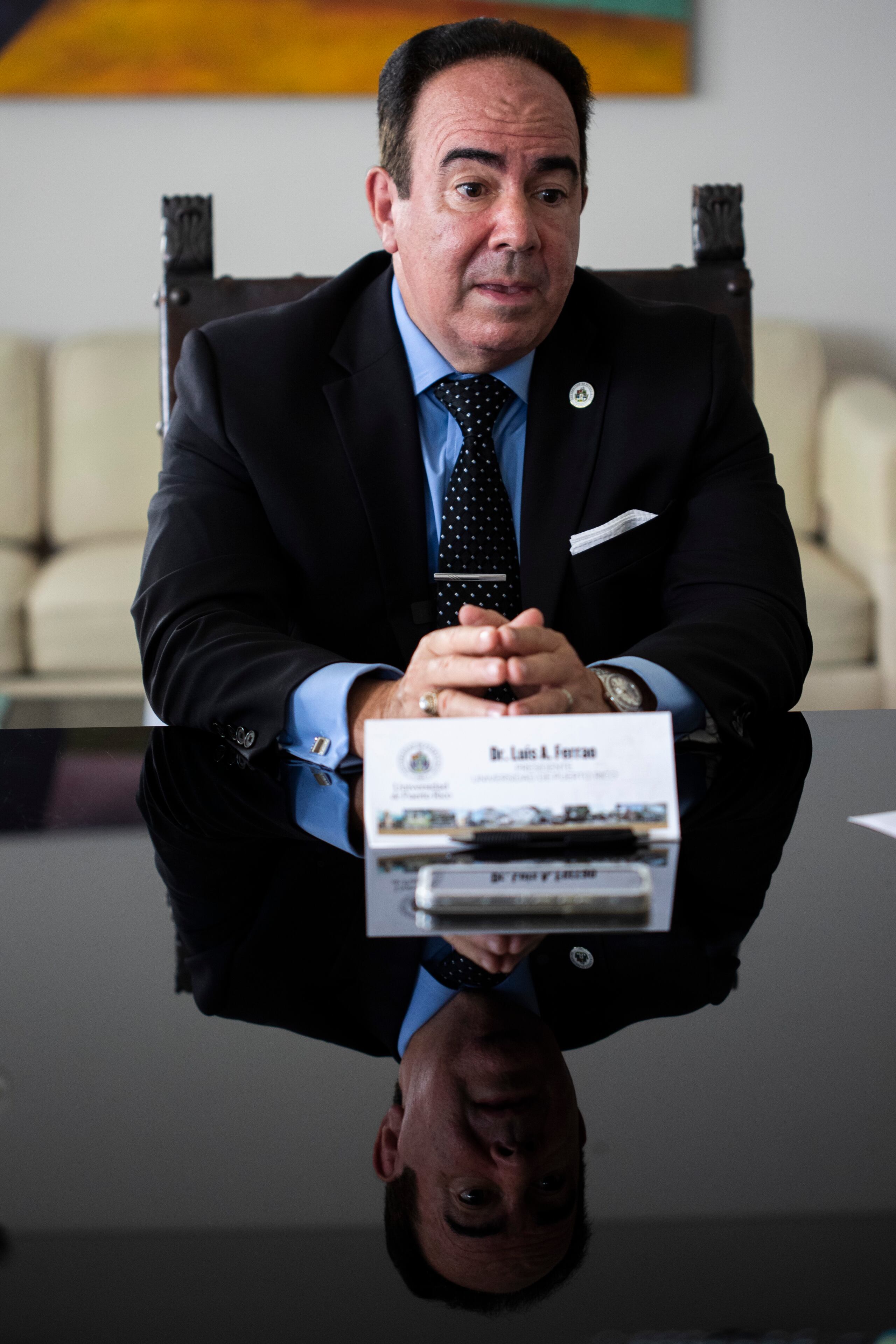 Ferrao Delgado agradeció que la seguridad del recinto de Río Piedras actuó con prudencia y se abstuvo de intervenir con el ladrón, que portaba un arma de fuego.