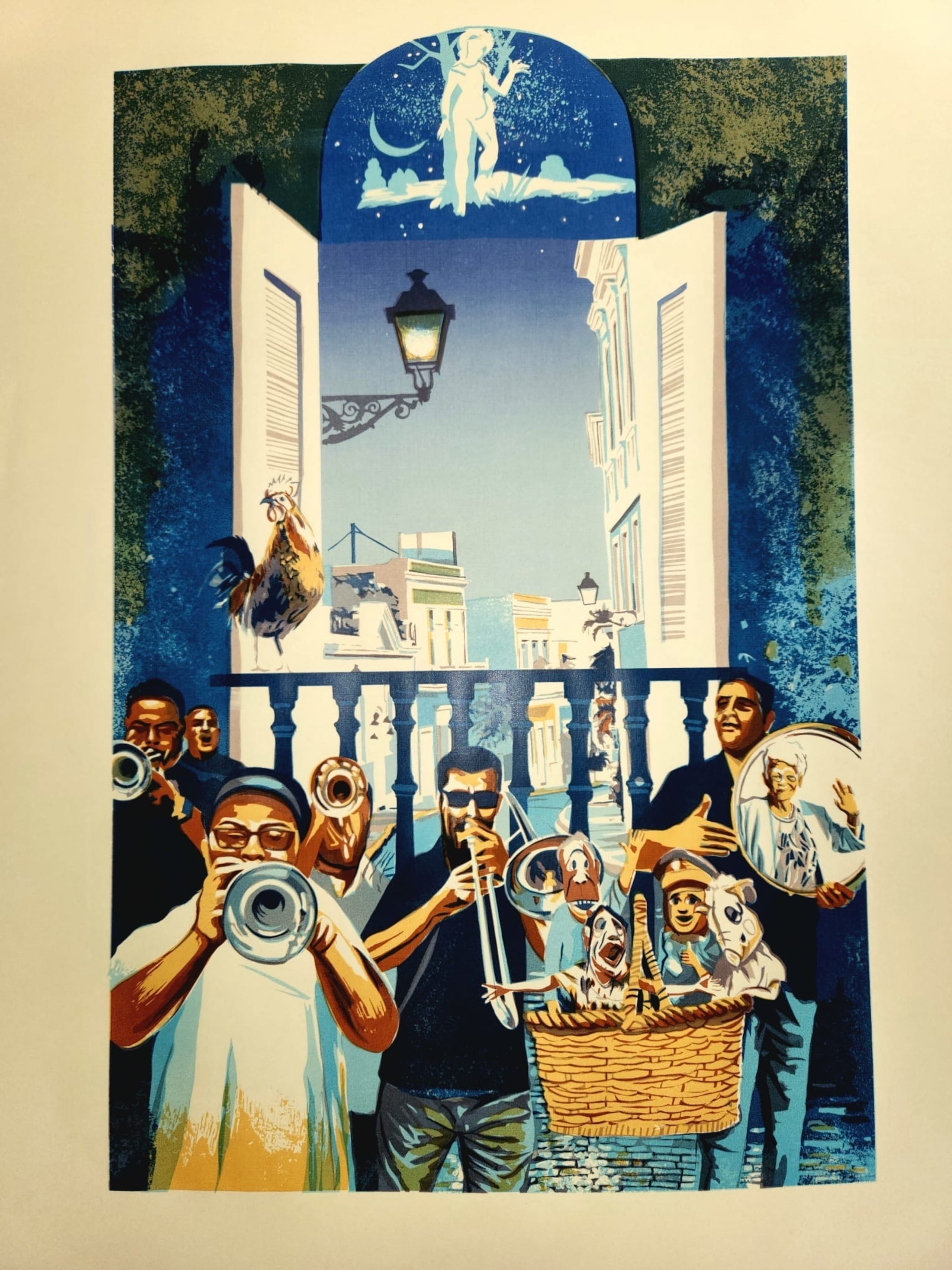 El cartel oficial de este año fue una inspiración del artista Roberto Matos.