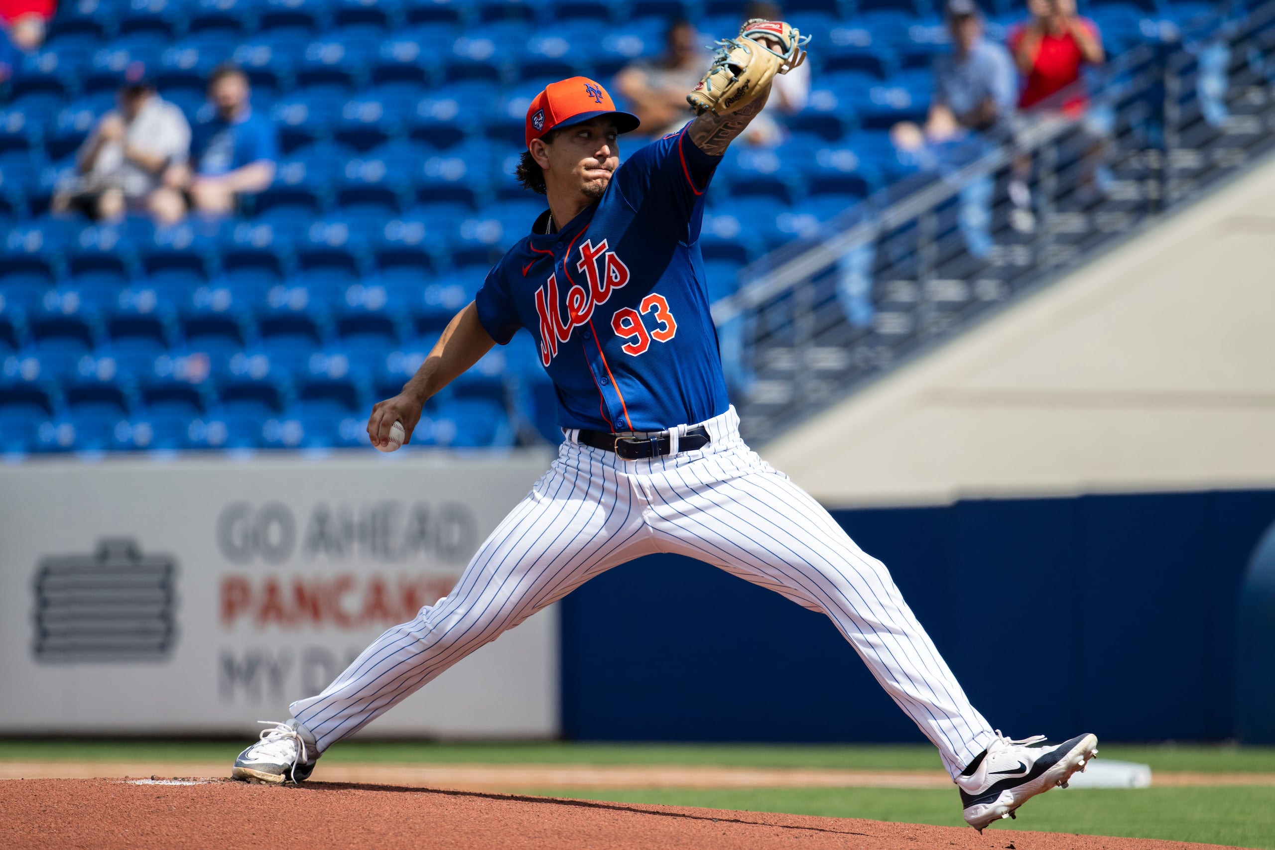 En la foto, el lanzador prospecto de los Mets, Dominic Hamel.