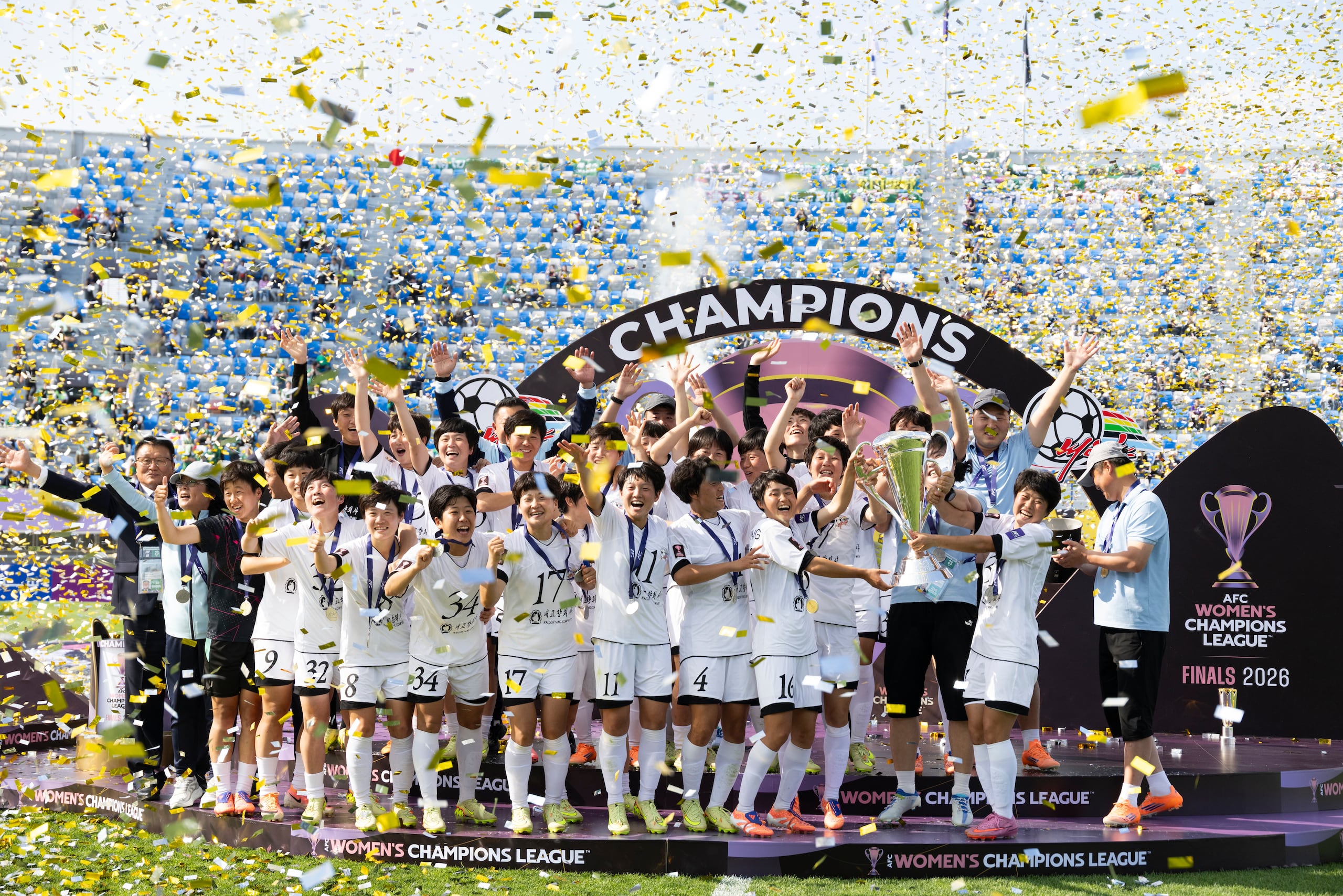 El club de Pionyang, cuyo nombre significa “mi pueblo natal”, culminó una semana cargada de simbolismo al coronarse campeón de la Liga de Campeones Femenina de la Confederación Asiática de Fútbol.