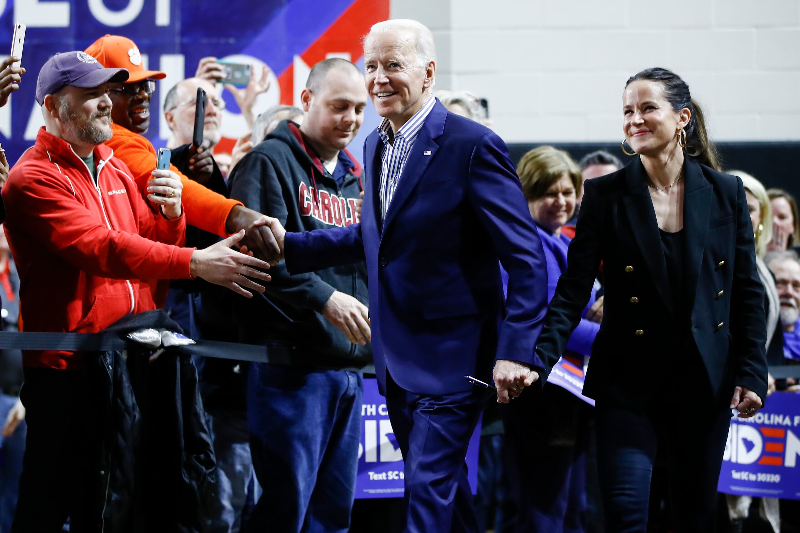 El presidente Joe Biden junto a su hija Ashley Biden.