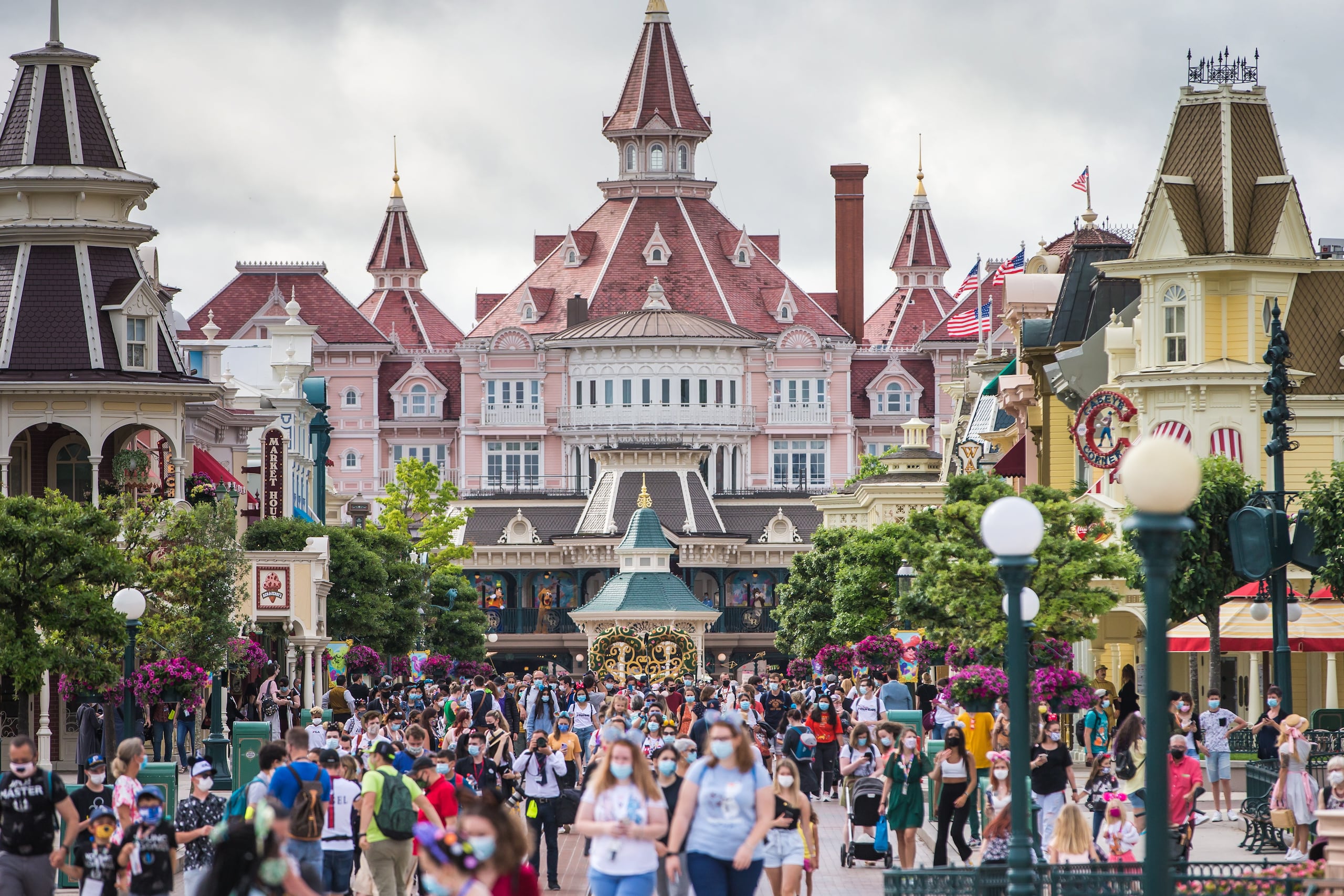Imagen de archivo del parque temático Disneyland París, en Marne-la-Vallée, cerca de París, Francia. EFE/EPA/CHRISTOPHE PETIT TESSON