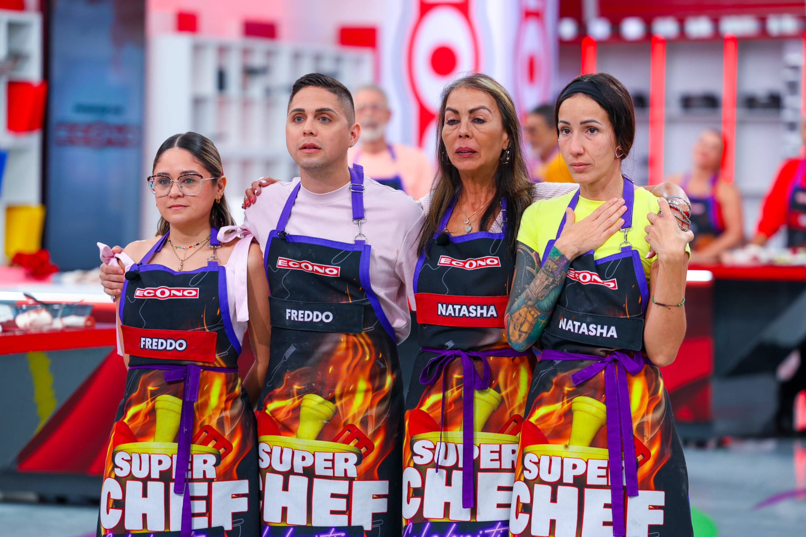 Natasha Isel y su "segunda madre", Elba del Río, salieron de la "Línea de Fuego".
