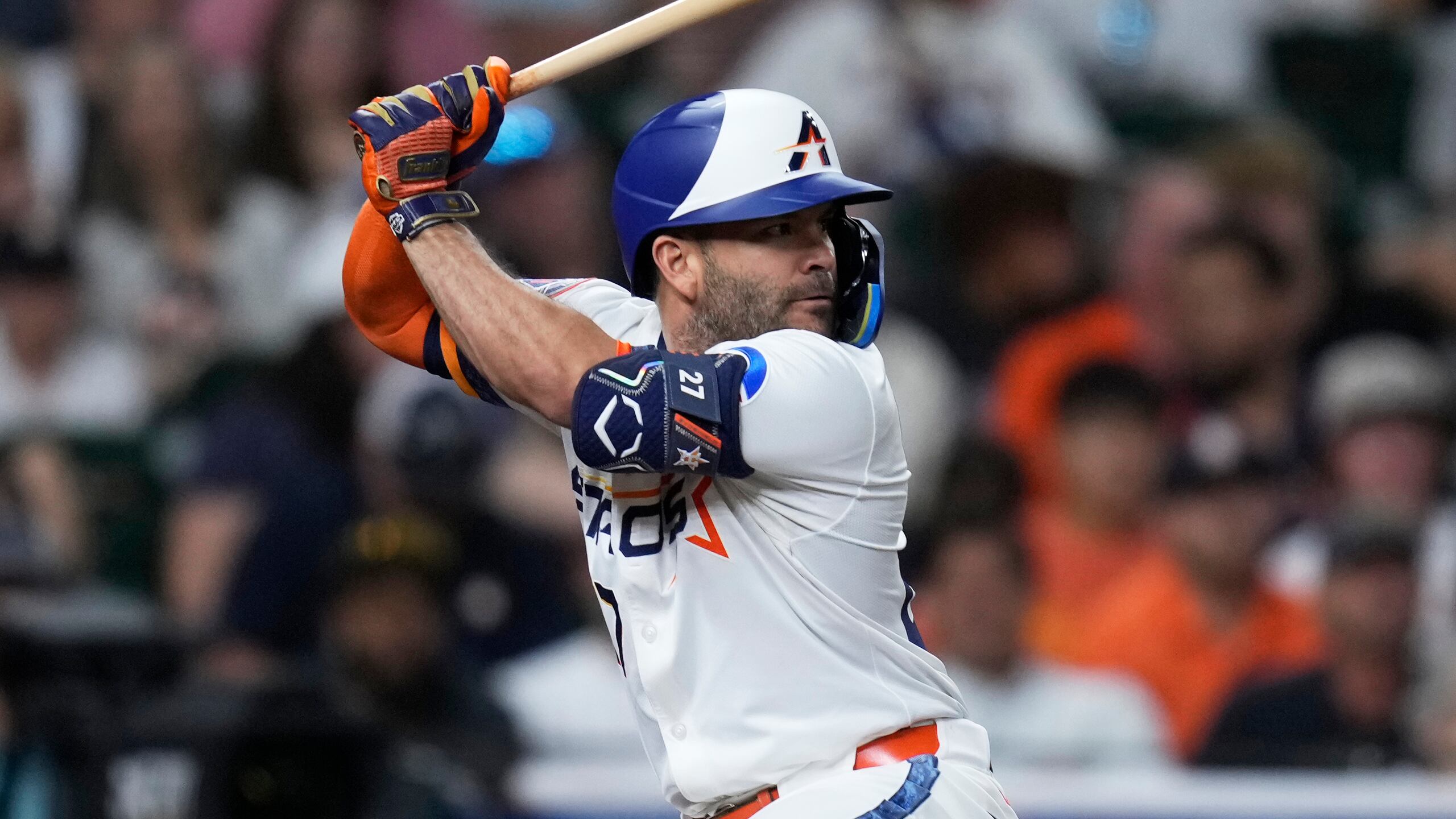 José Altuve, de los Astros de Houston.