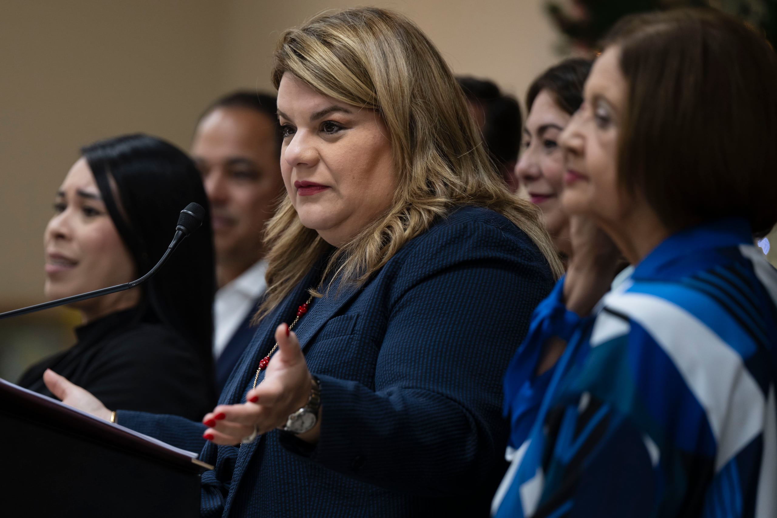 Jenniffer González Colón, gobernadora.