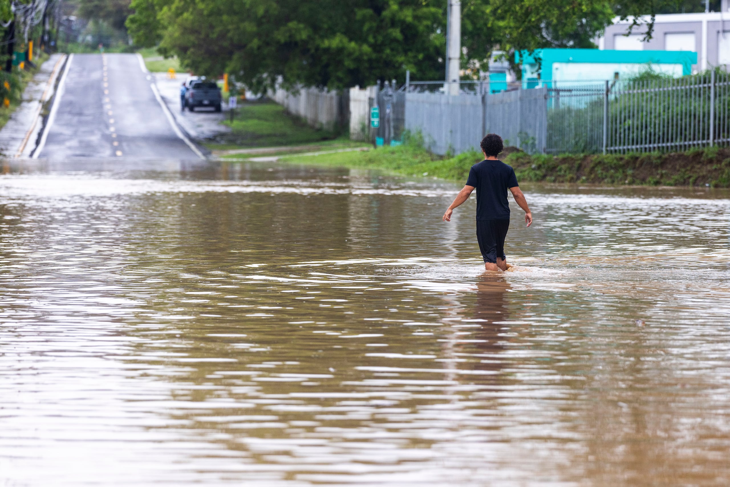 Yauco,PR. 8 de mayo de 2024 —MCD—Inundaciones en el Municipio de Yauco. En la foto Salida 200, letras de Yauco, Carretera 127.
FOTO POR: nahira.montcourt@gfrmedia.com
Nahira Montcourt