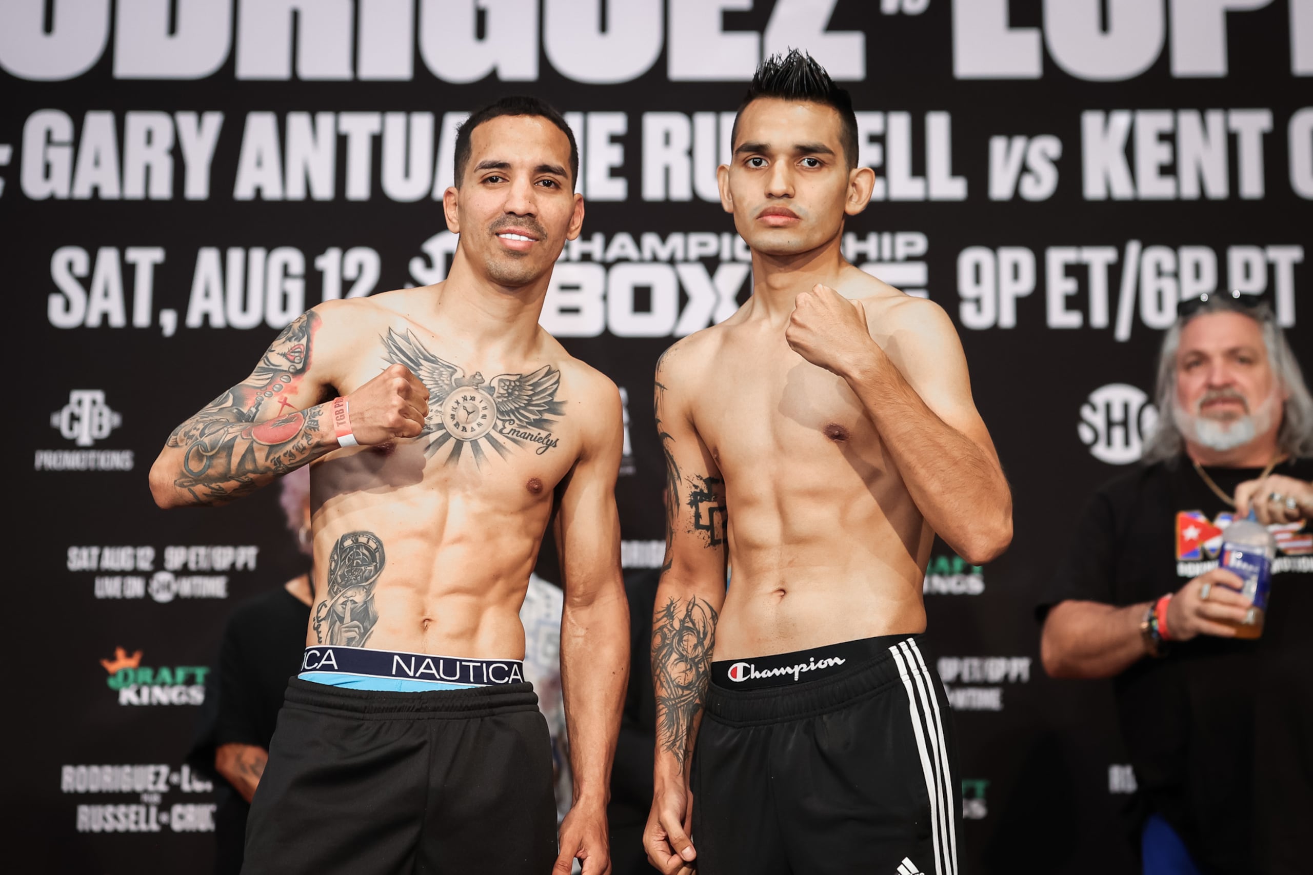 Manny Rodríguez y Melvin López disputarán el vacante cinturón de la Federación Internacional de Boxeo.