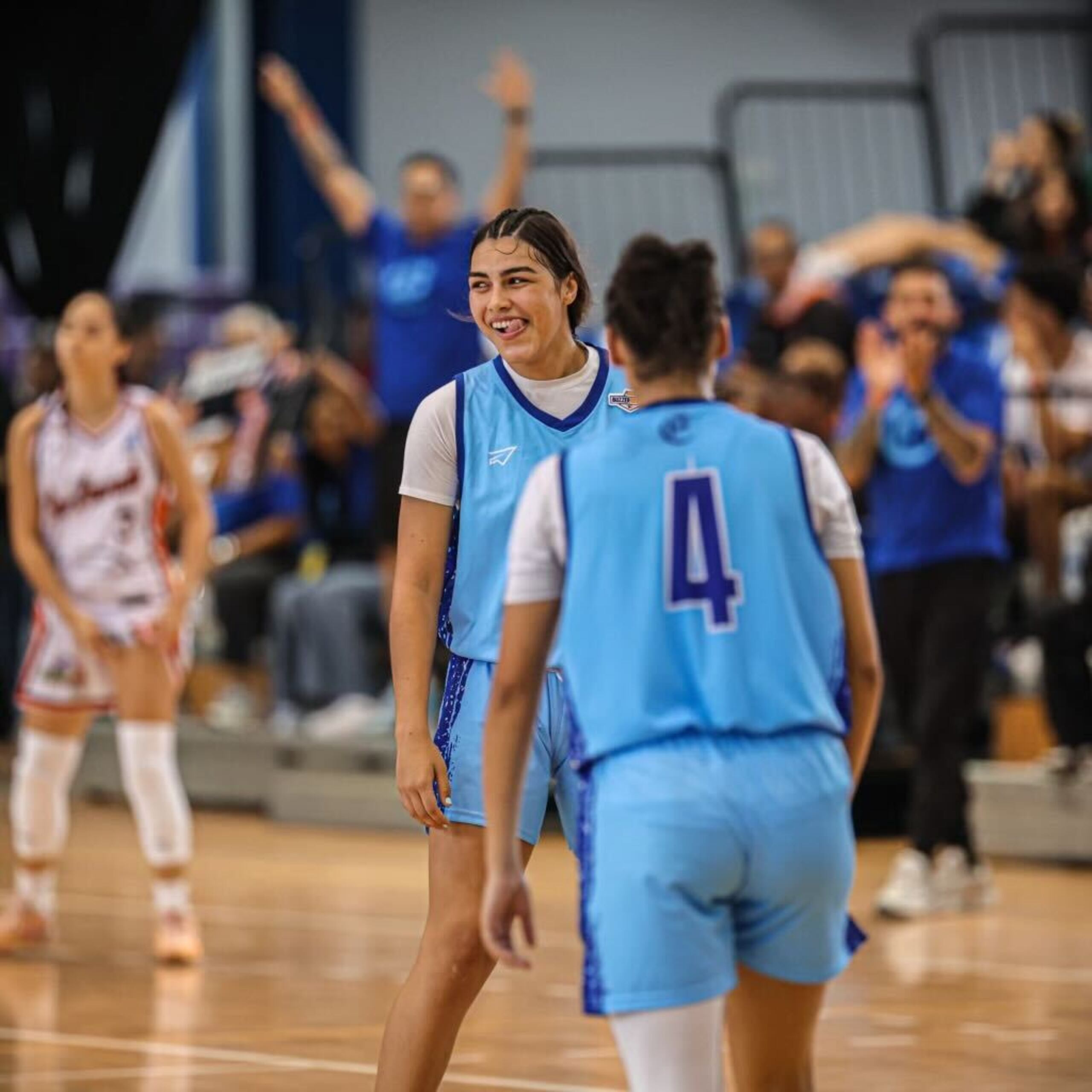 Arianis Rivera, delantera de la Escuela del Albergue Olímpico de Salinas, durante el 'Elite Four' del Top Ranked Buzzer Beater.