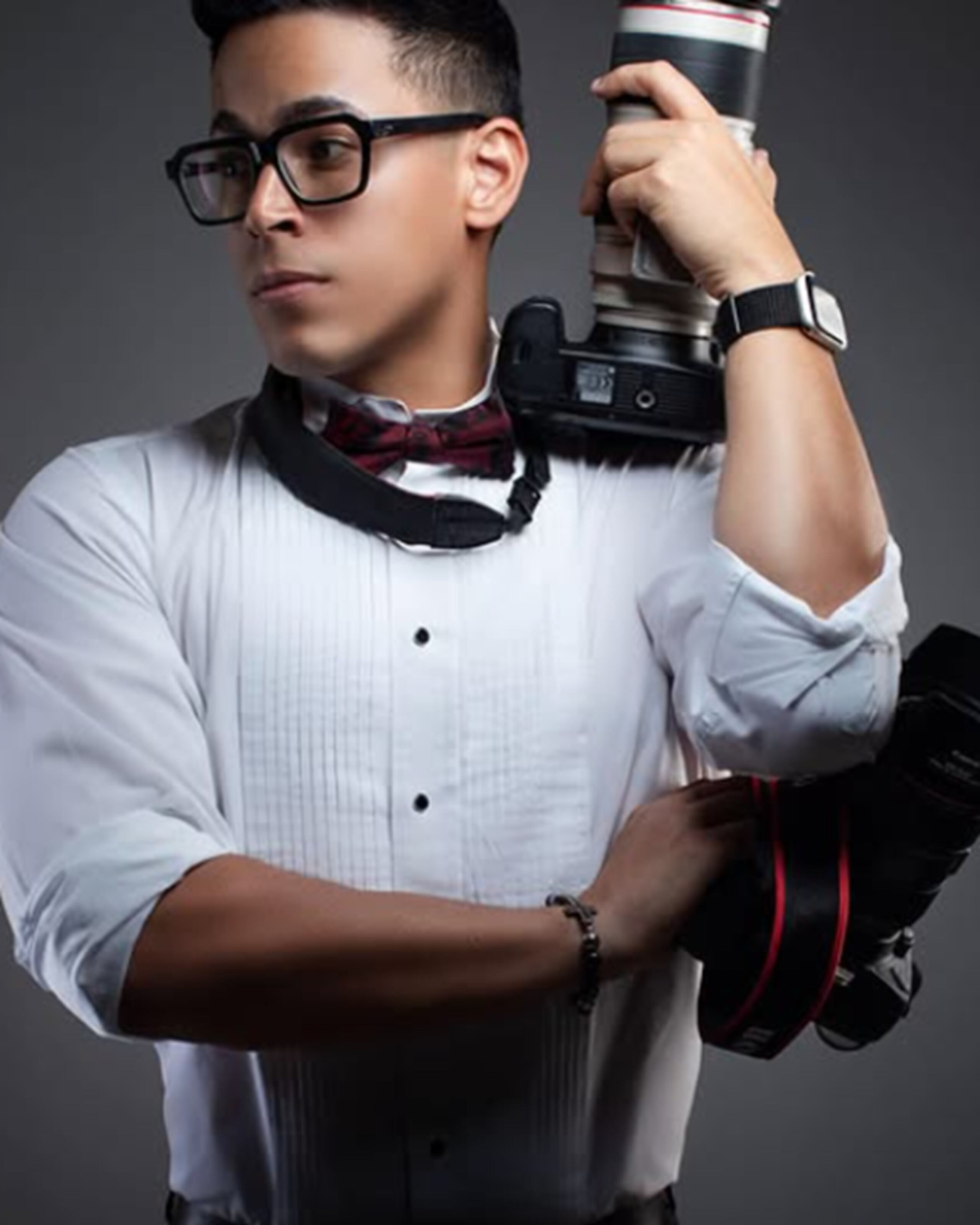 El fotógrafo Roberto Pérez.