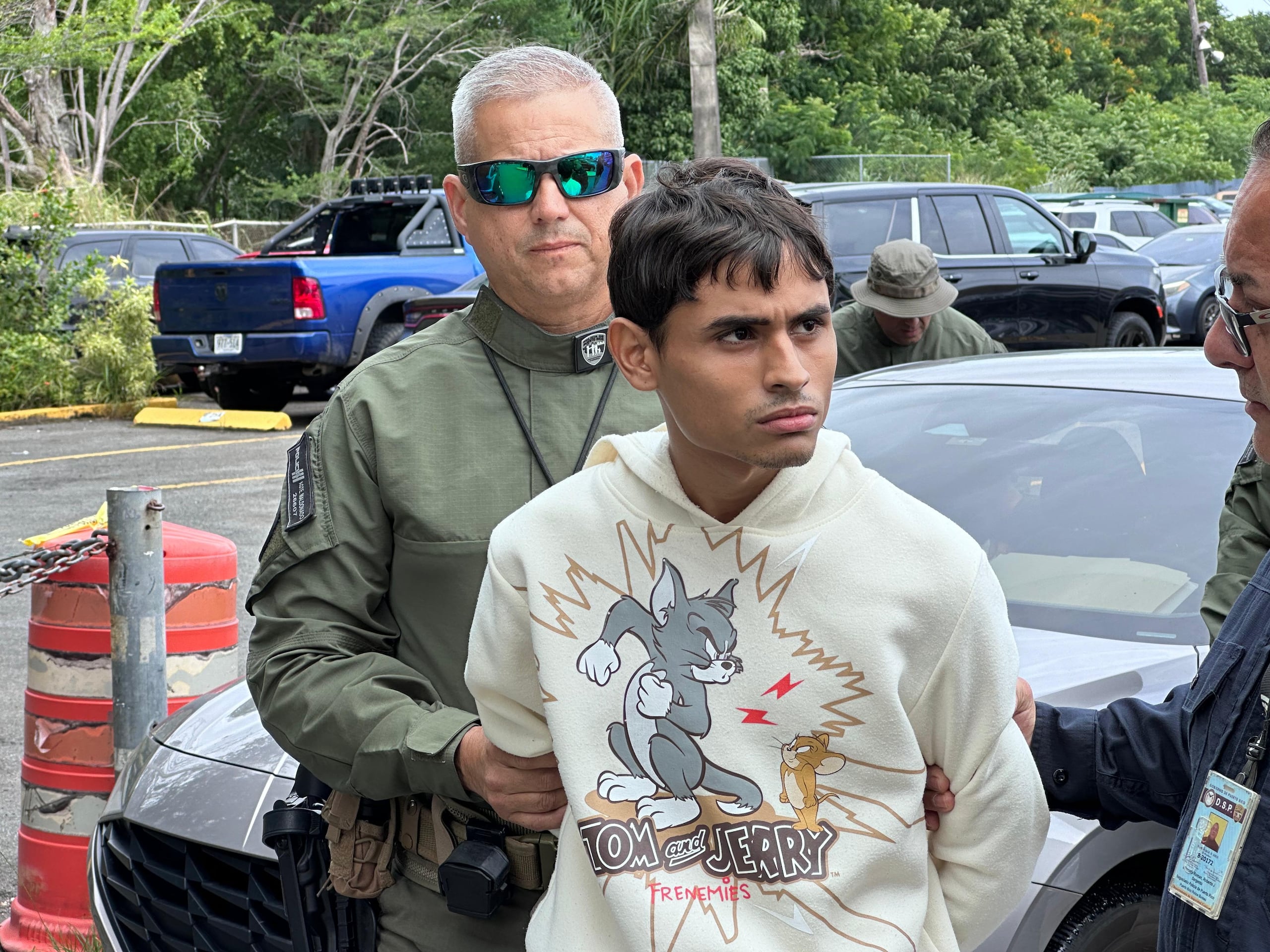 Nelson E. Santos Montes, presunto líder de la organización criminal "Los Mata Marcian" que opera en Manatí.