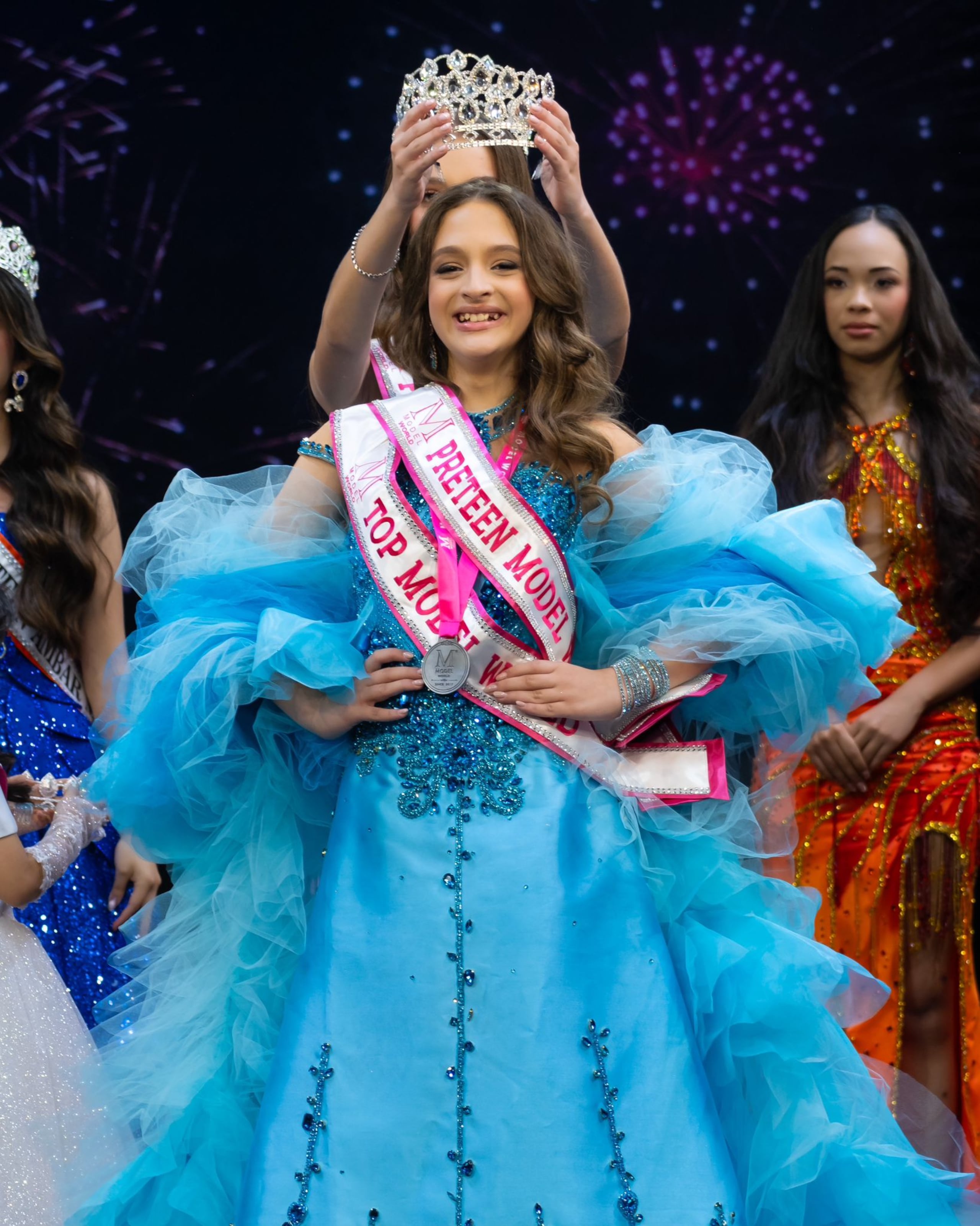 Leah Feliciano Bonilla fue coronada como la nueva Pre-Teen Model World 2026.