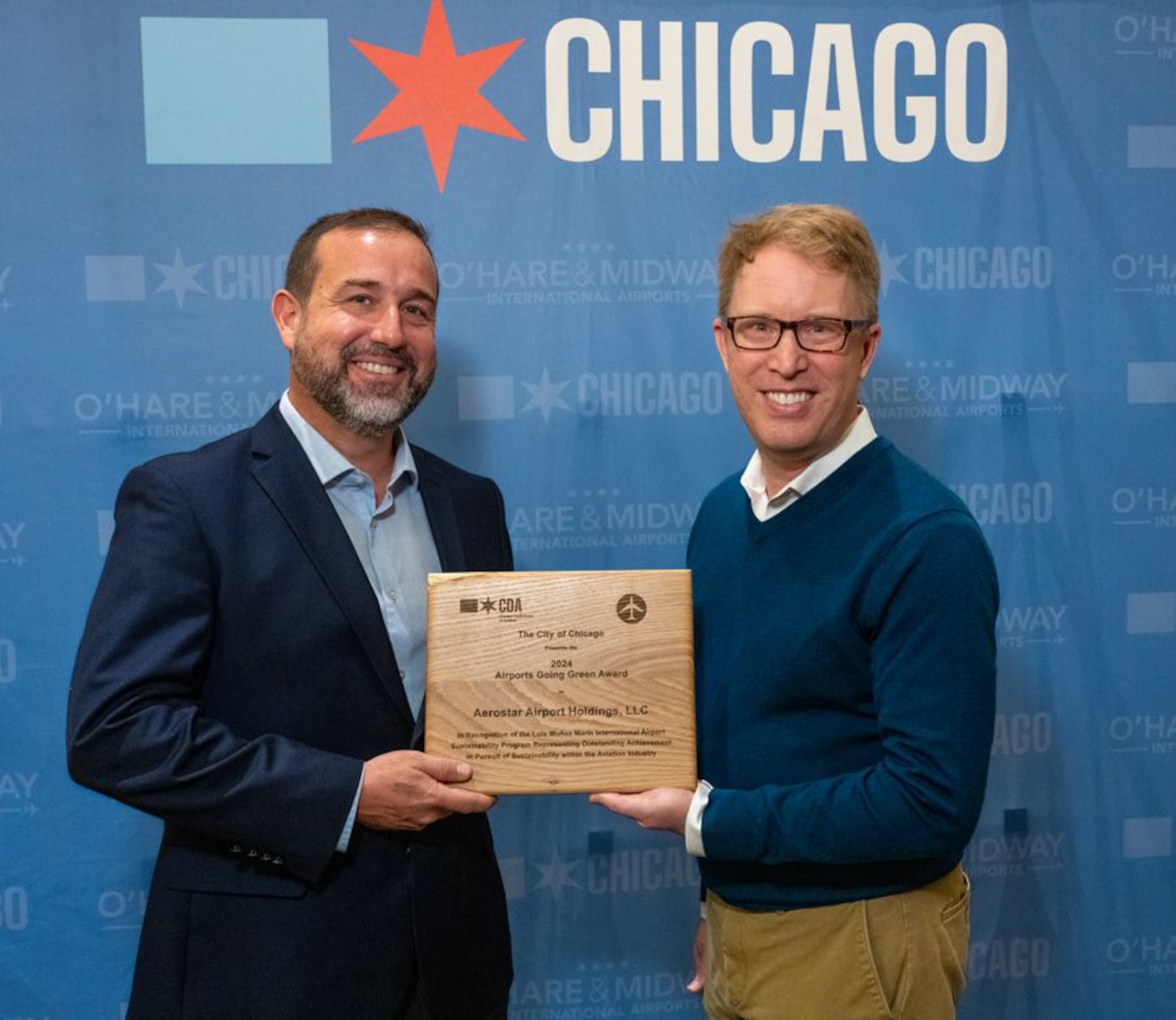 El Programa de Sostenibilidad del principal aeropuerto de la isla fue seleccionado entre otros 24 aeropuertos y empresas de la industria en los Estados Unidos, que fueron nominados a través de distintas categorías.