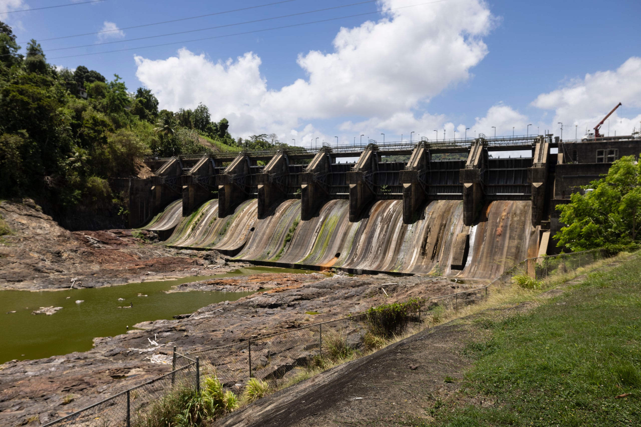 Nubes sobre el área de la represa de Carraízo, en Trujillo Alto. FOTO POR: Xavier Araújo / GFR Media