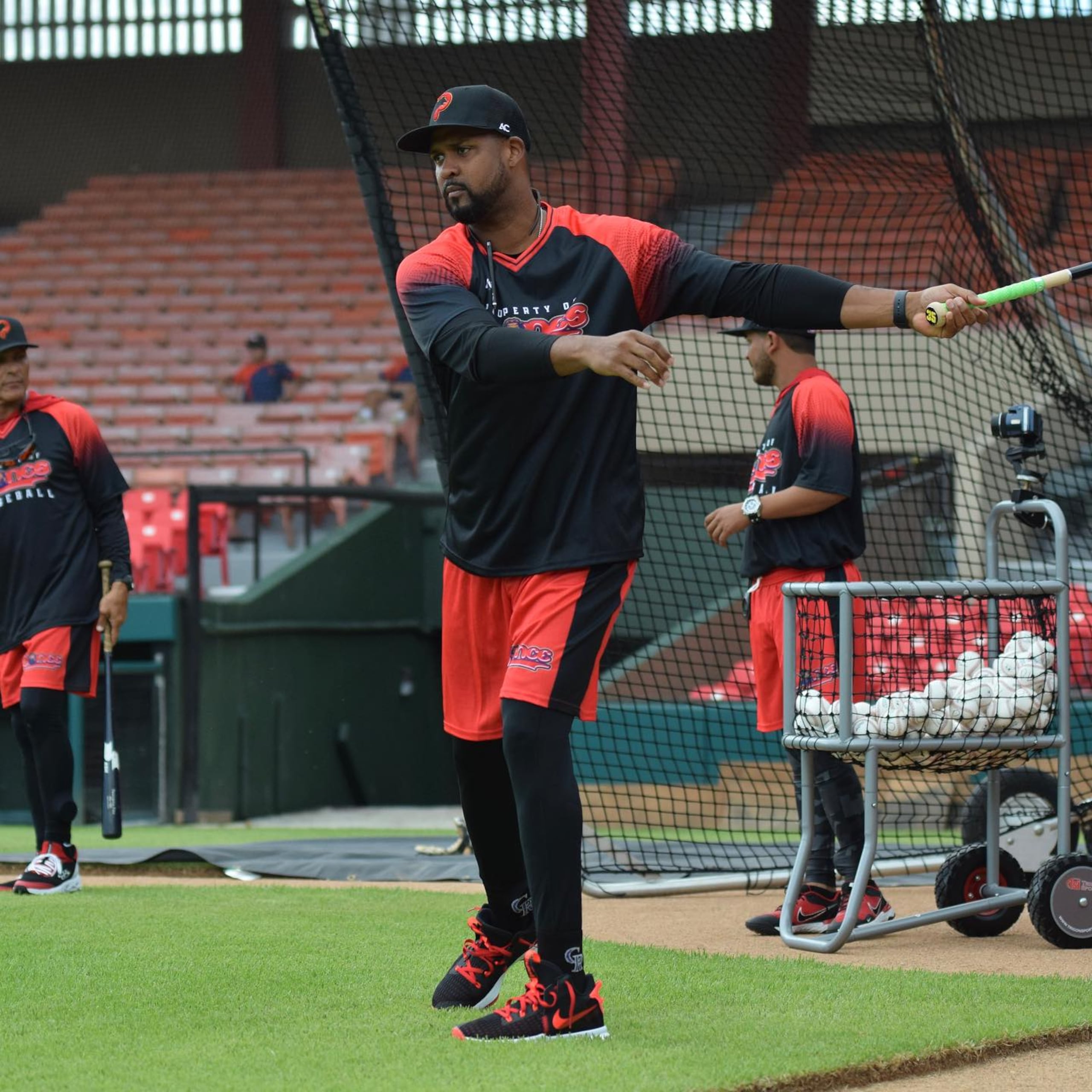 El dirigente de los Leones de Ponce, Andy González.