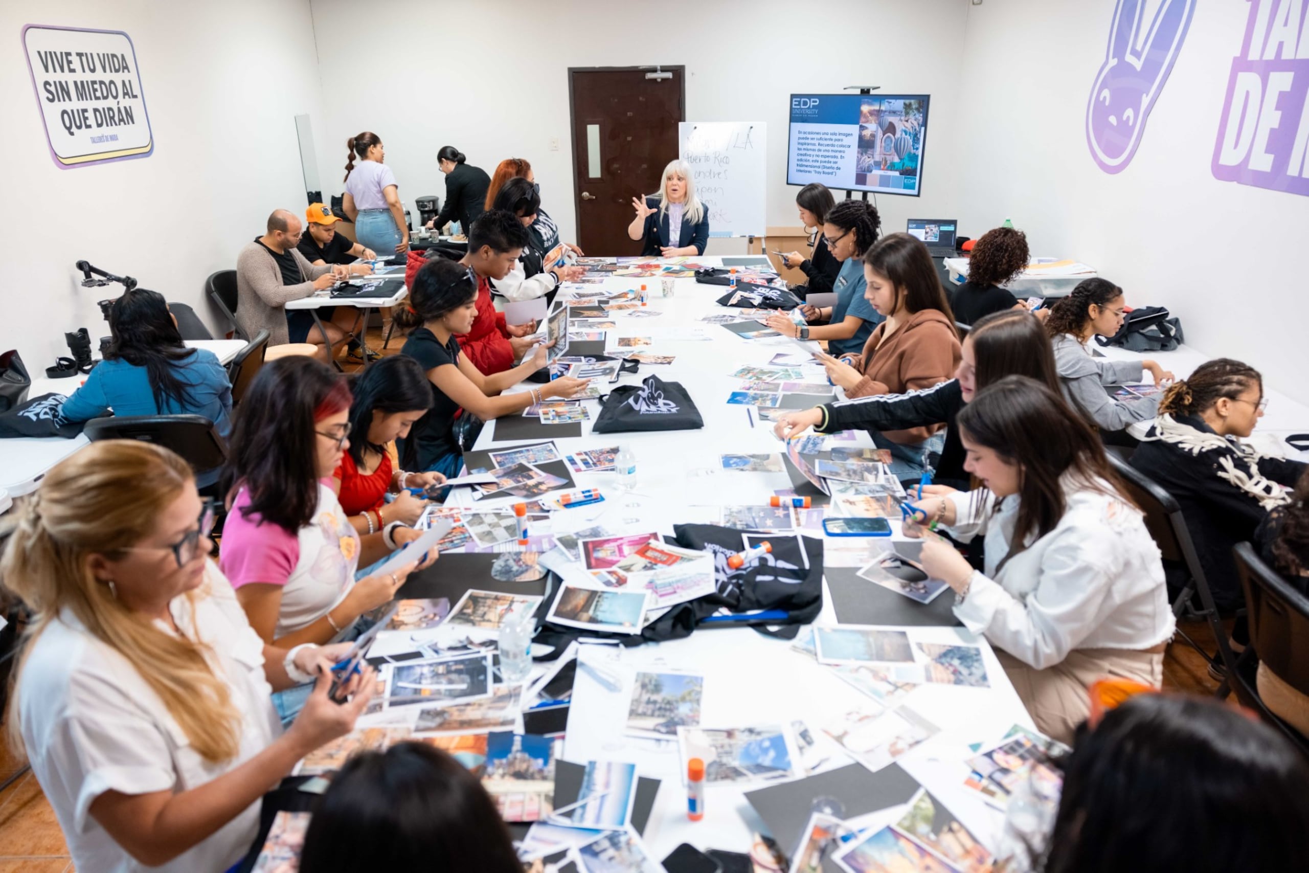 Los talleres gratuitos se realizaron durante el mes de agosto en los recintos de EDP University.