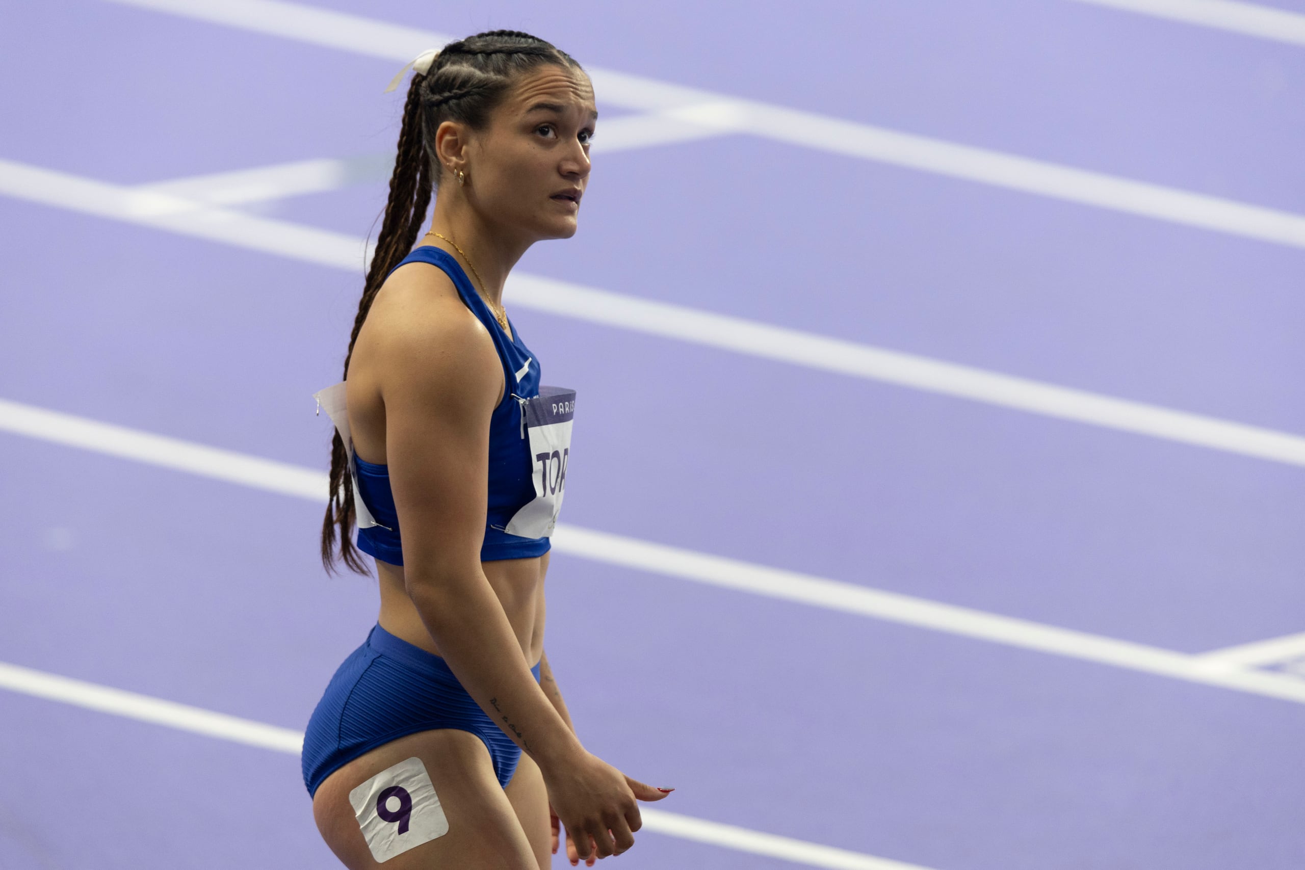La puertorriqueña Gladymar Torres finalizó sexta en la semifinal de los 100 metros lisos de los Juegos Olímpicos.