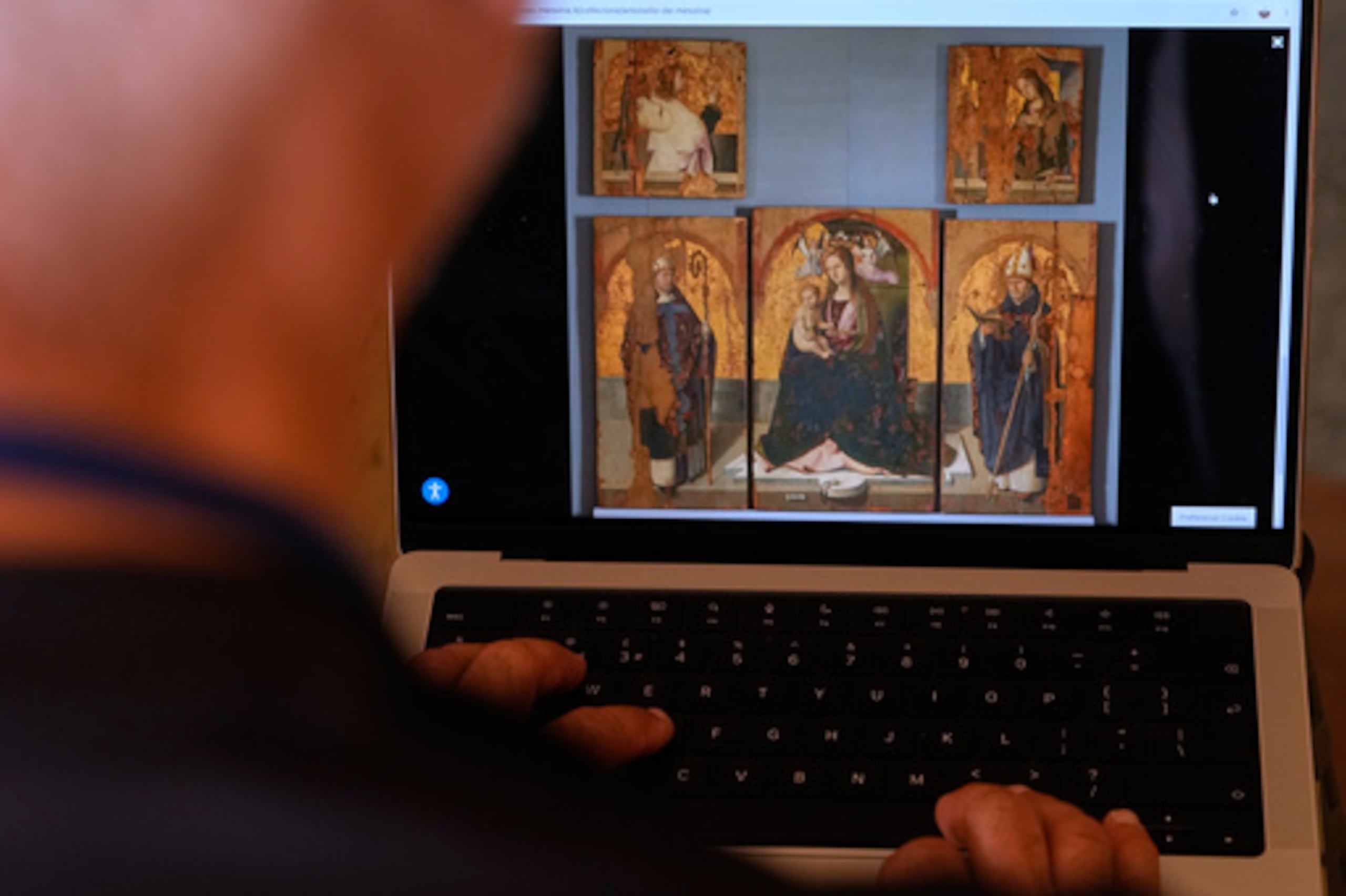 El hurto se produce pocos días después de que la policía de Parma, ciudad del norte de Italia, anunciara la recuperación de tres obras de arte robadas de Renoir, Cézanne y Matisse, valoradas en unos 10 millones de euros (11.5 millones de dólares).