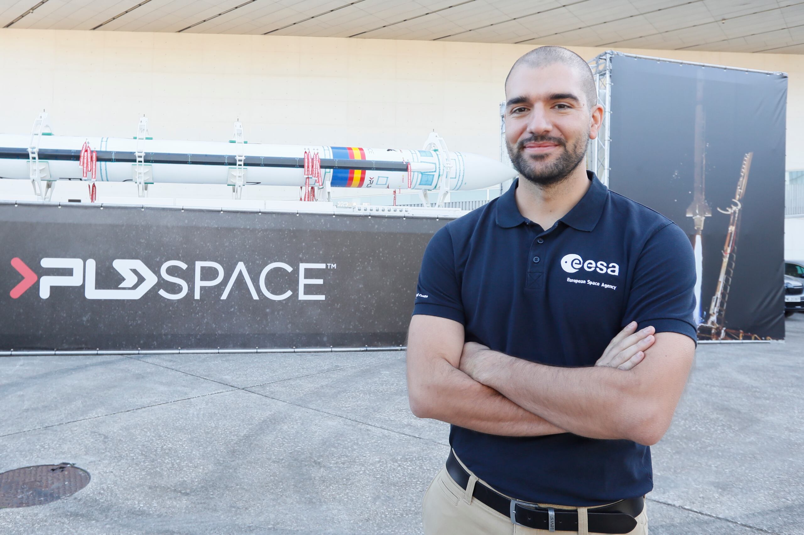 Foto de archivo del español Pablo Álvarez, que se graduará este lunes como astronauta de la Agencia Espacial Europea. EFE/José Manuel Vidal